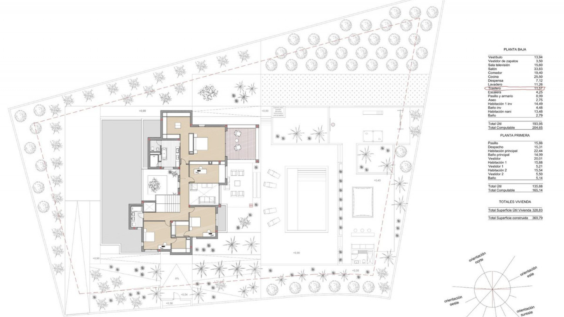 Hus / Villa i Molina de Segura Centro