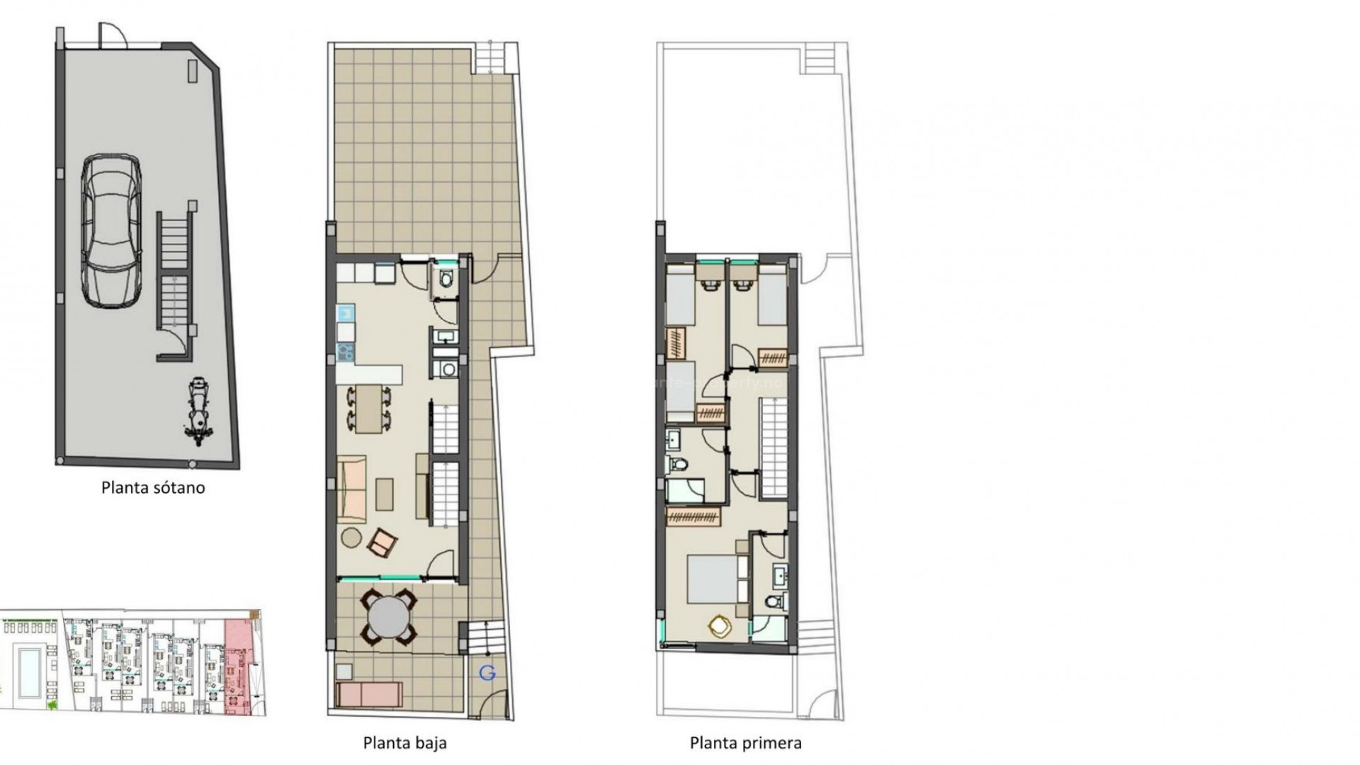 Hus / Villa i Playa de Chilches
