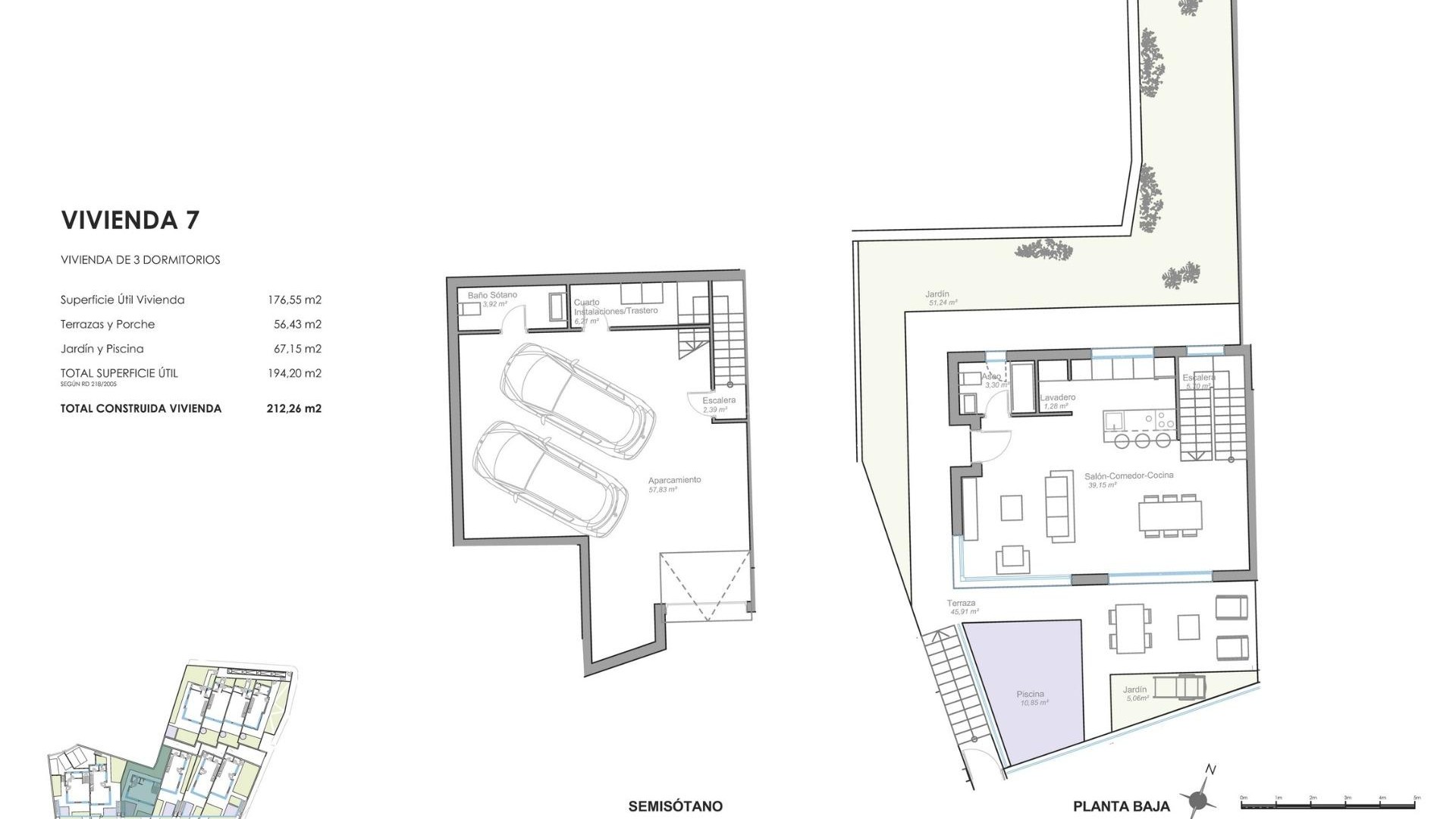 Hus / Villa i Playa de la Mena