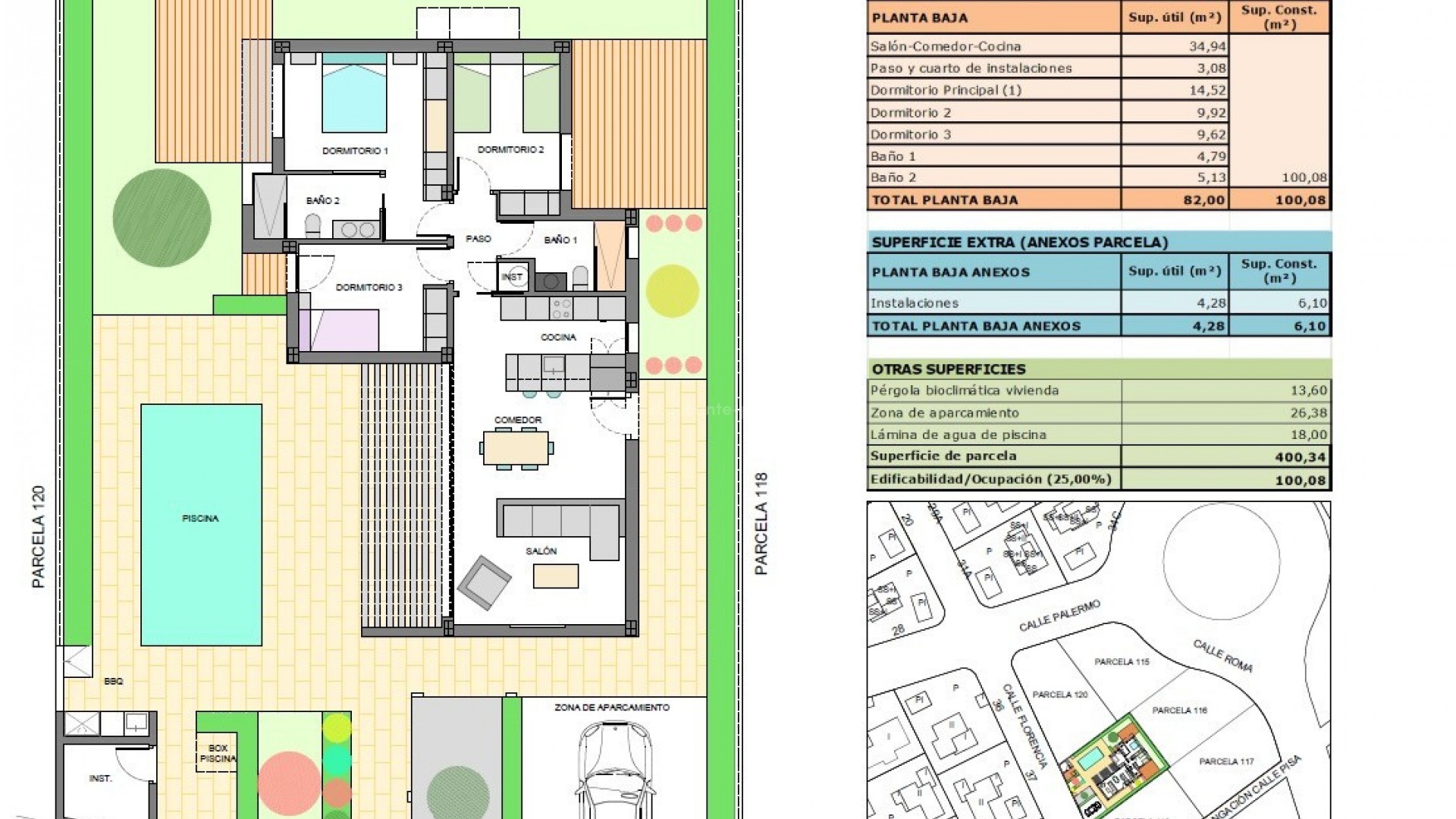 Hus / Villa i Polop Centro