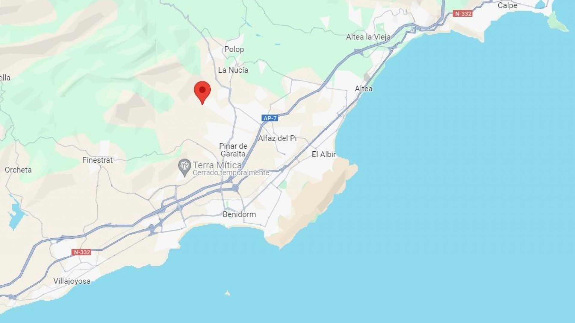 Hus / Villa i Polop Centro