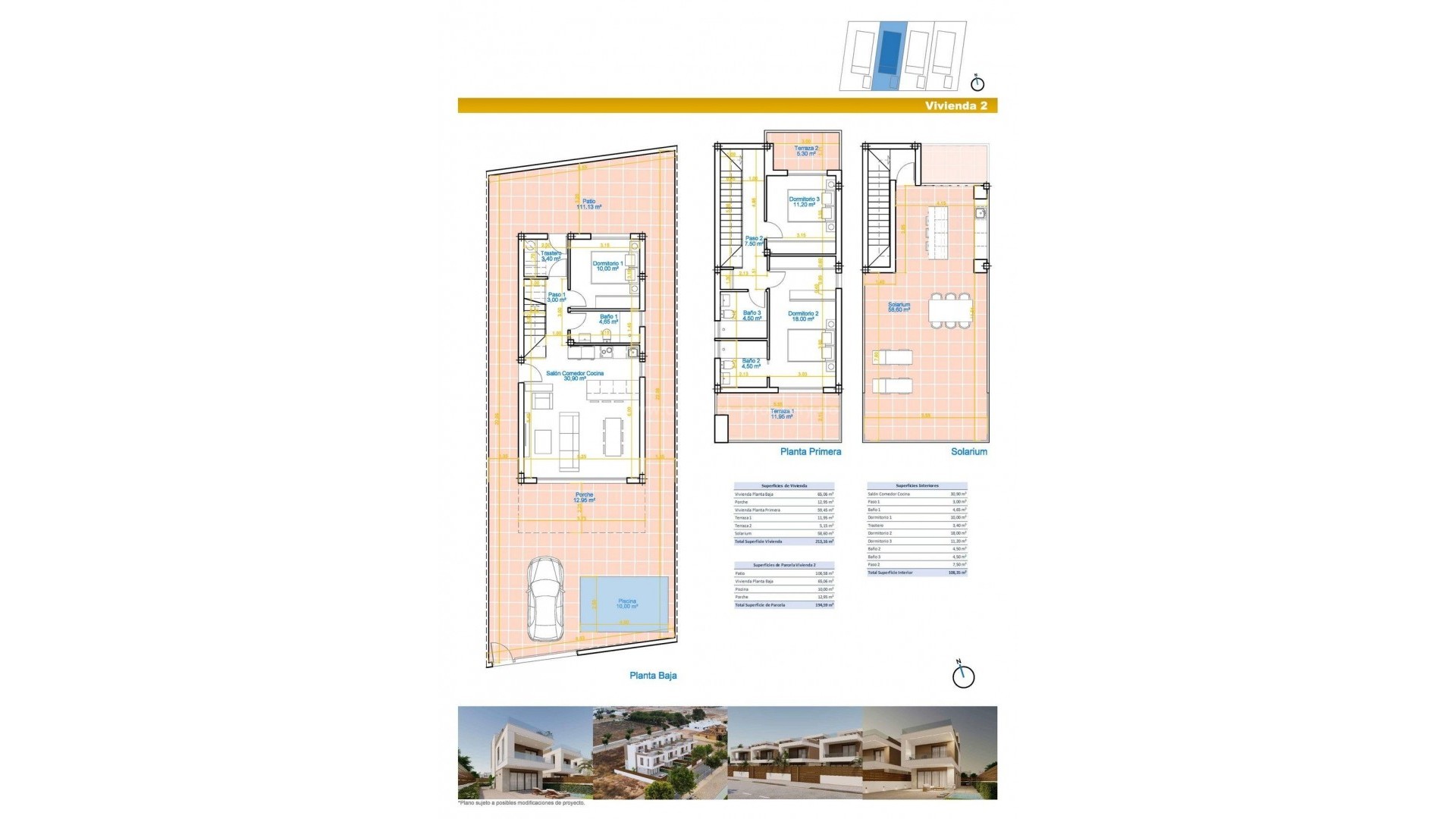 Hus / Villa i pueblo