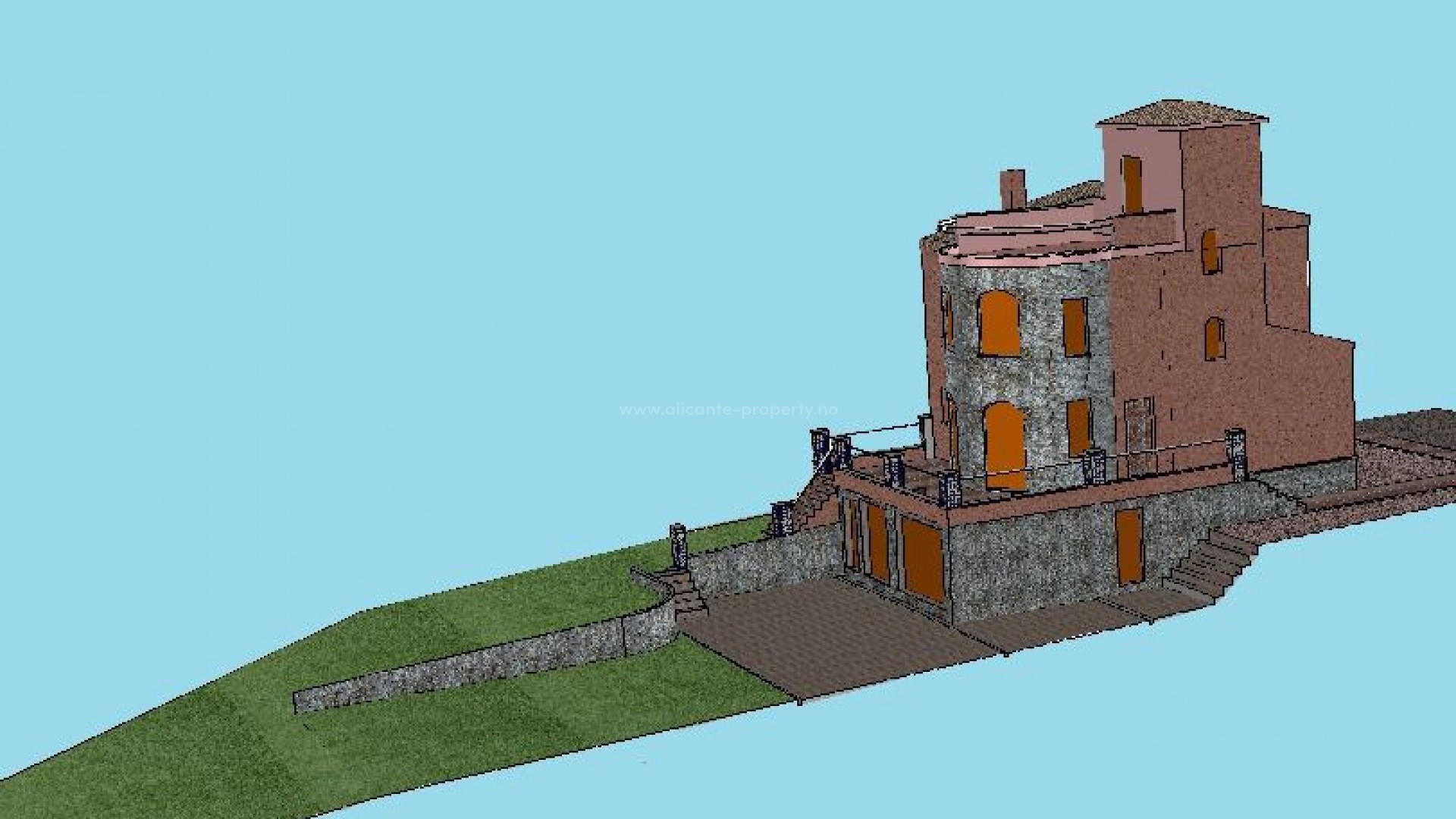 Hus / Villa i San Miguel de Salinas Centro