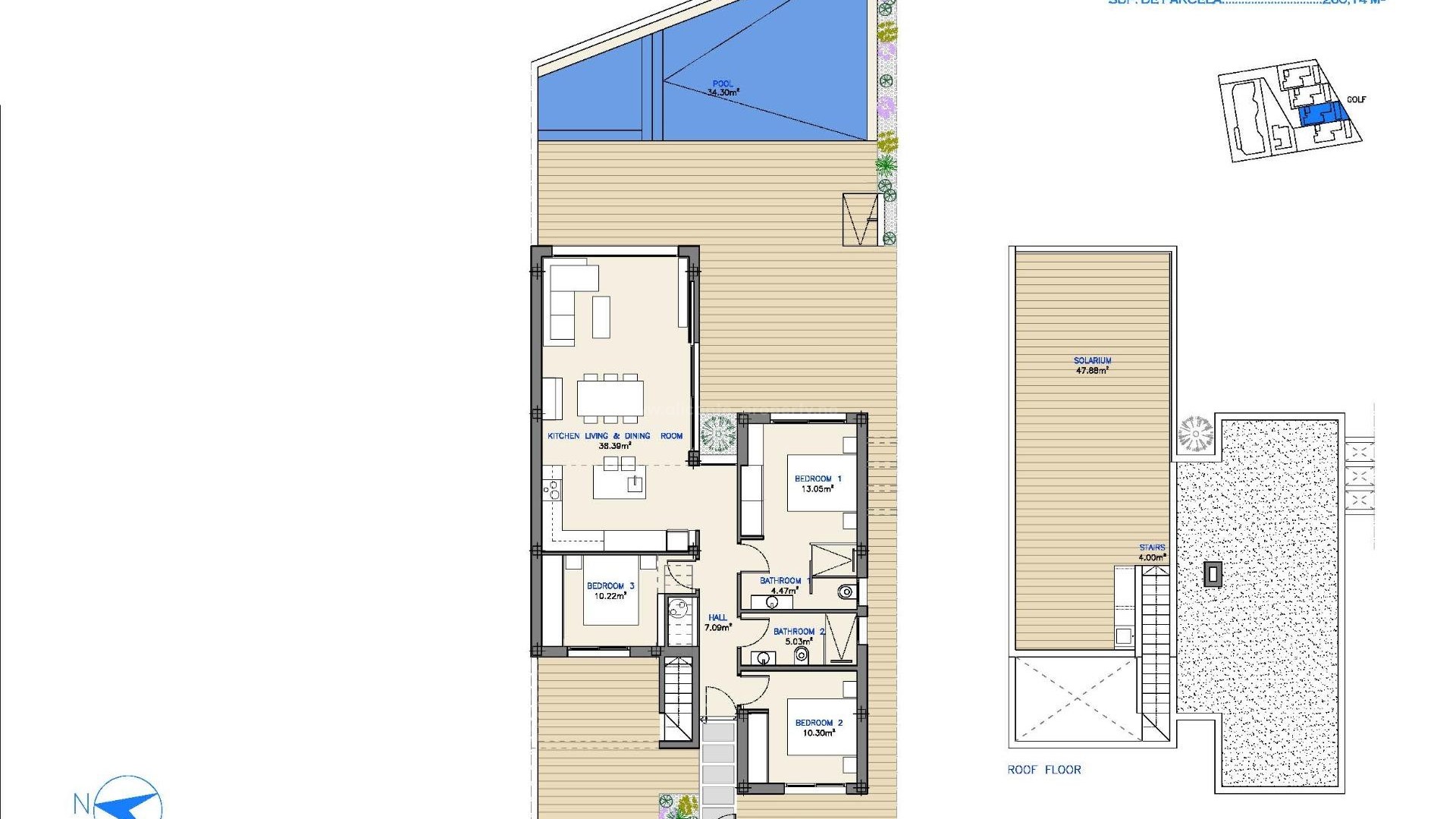 Hus / Villa i Serena Golf