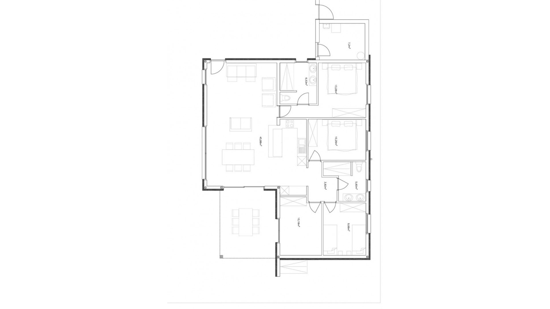 Hus / Villa i Torrevieja Centro