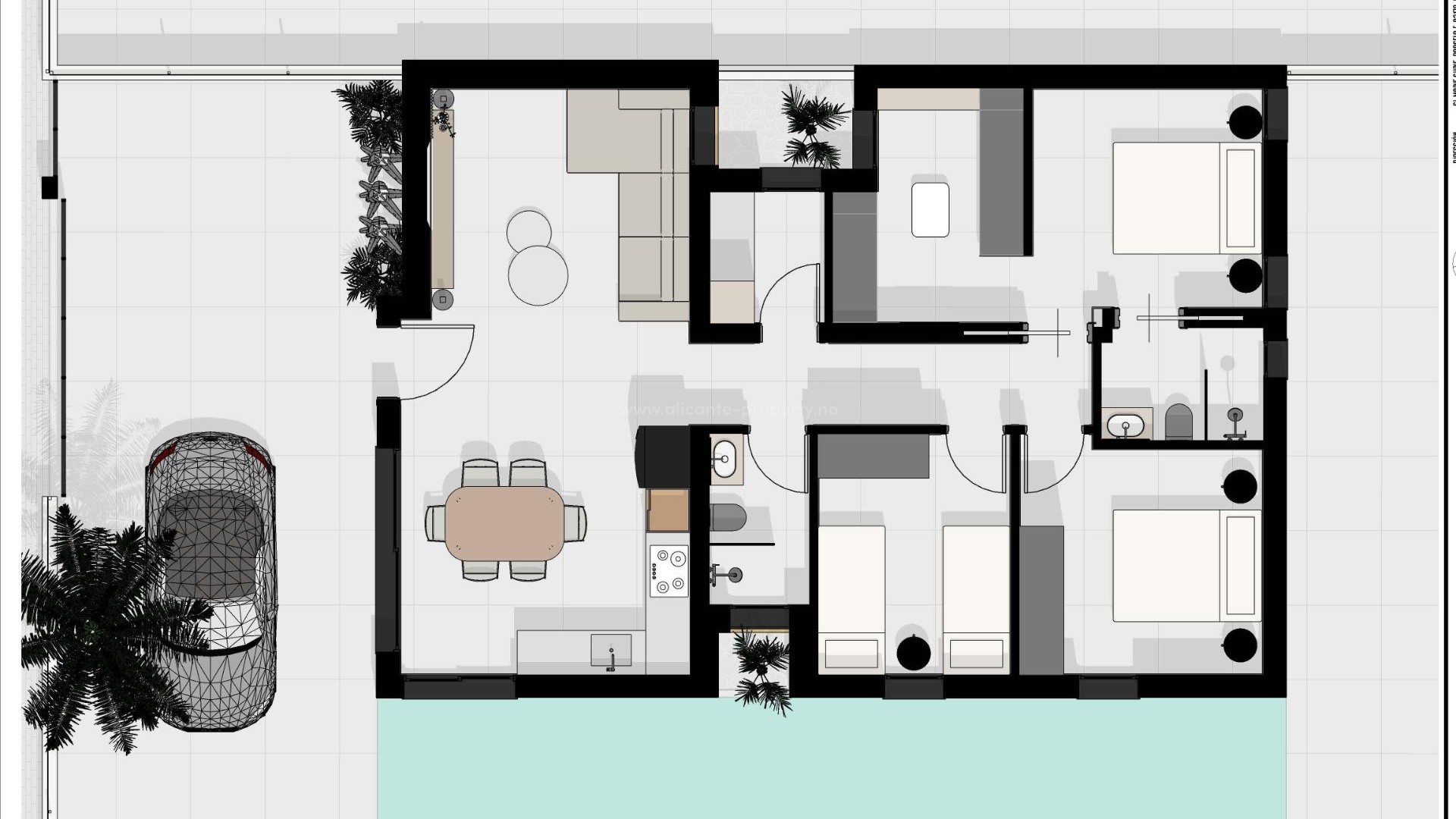 Hus / Villa i Urb. Monteazul