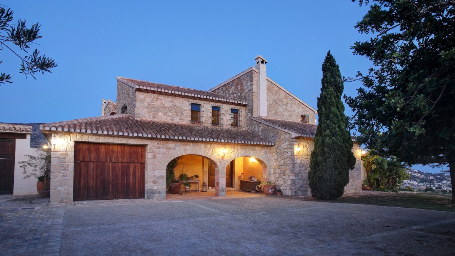 Landsted i Moraira