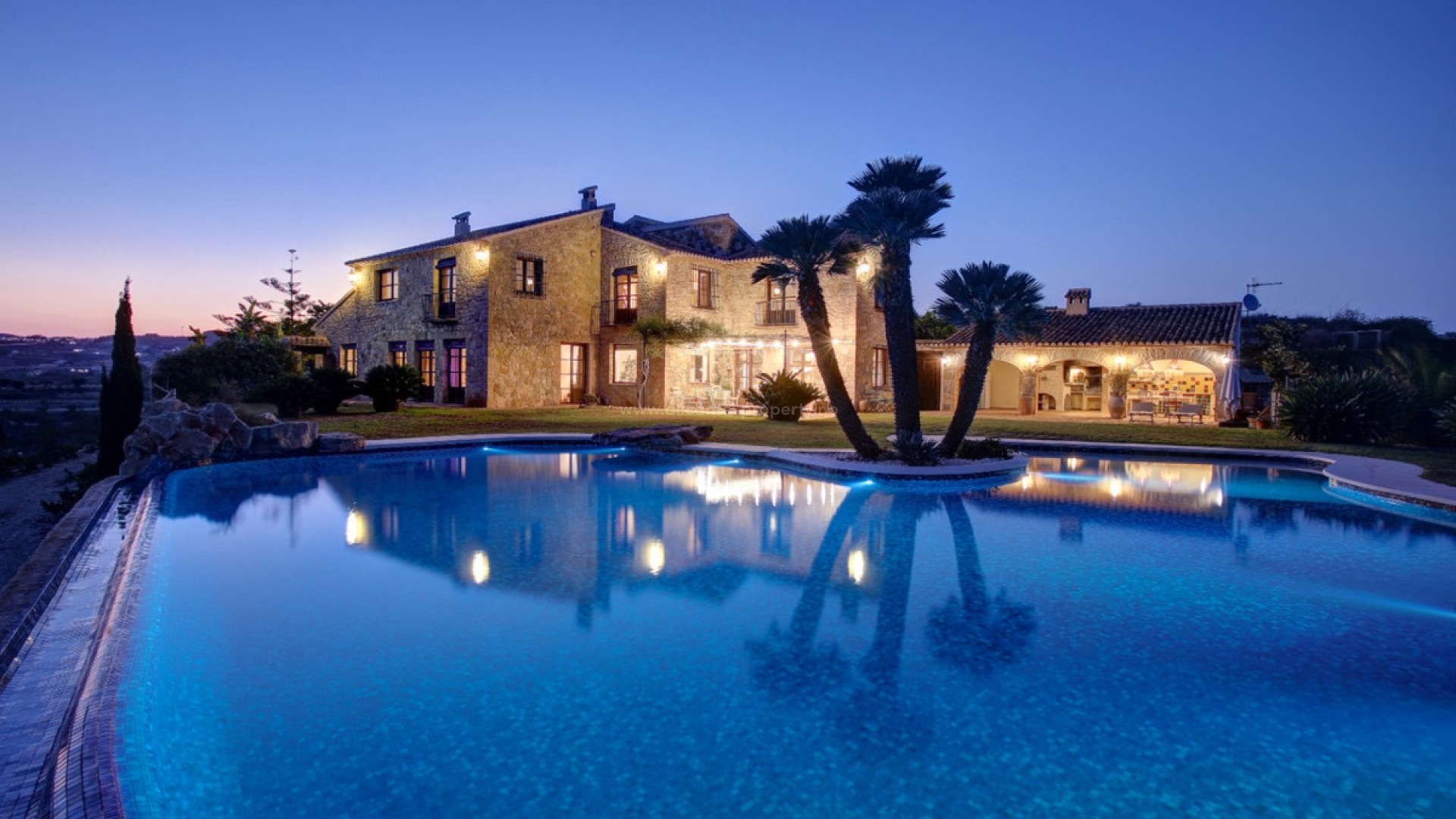 Landsted i Moraira