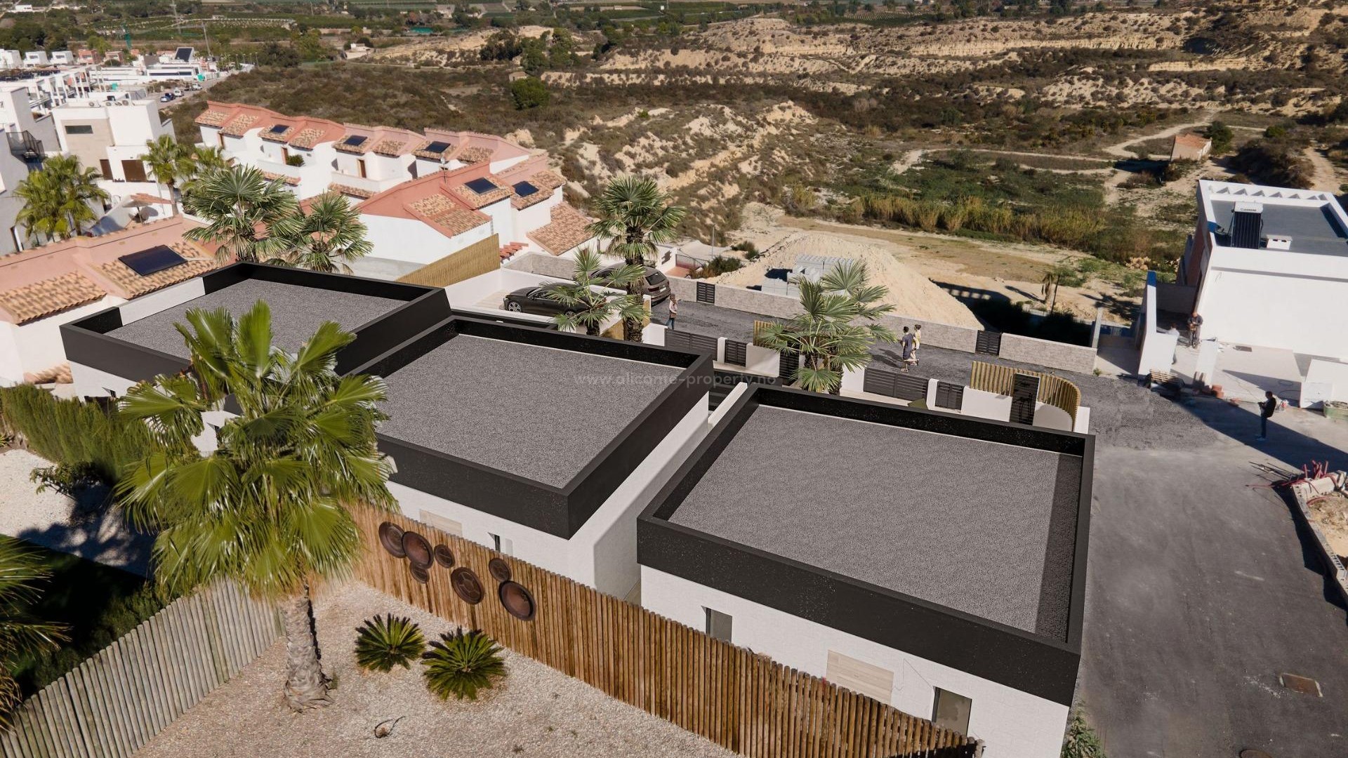 Large townhouse/house in Rojales with panoramic views and incredible views of the Costa Blanca, 3 bedrooms, 3 bathrooms, terrace with private pool