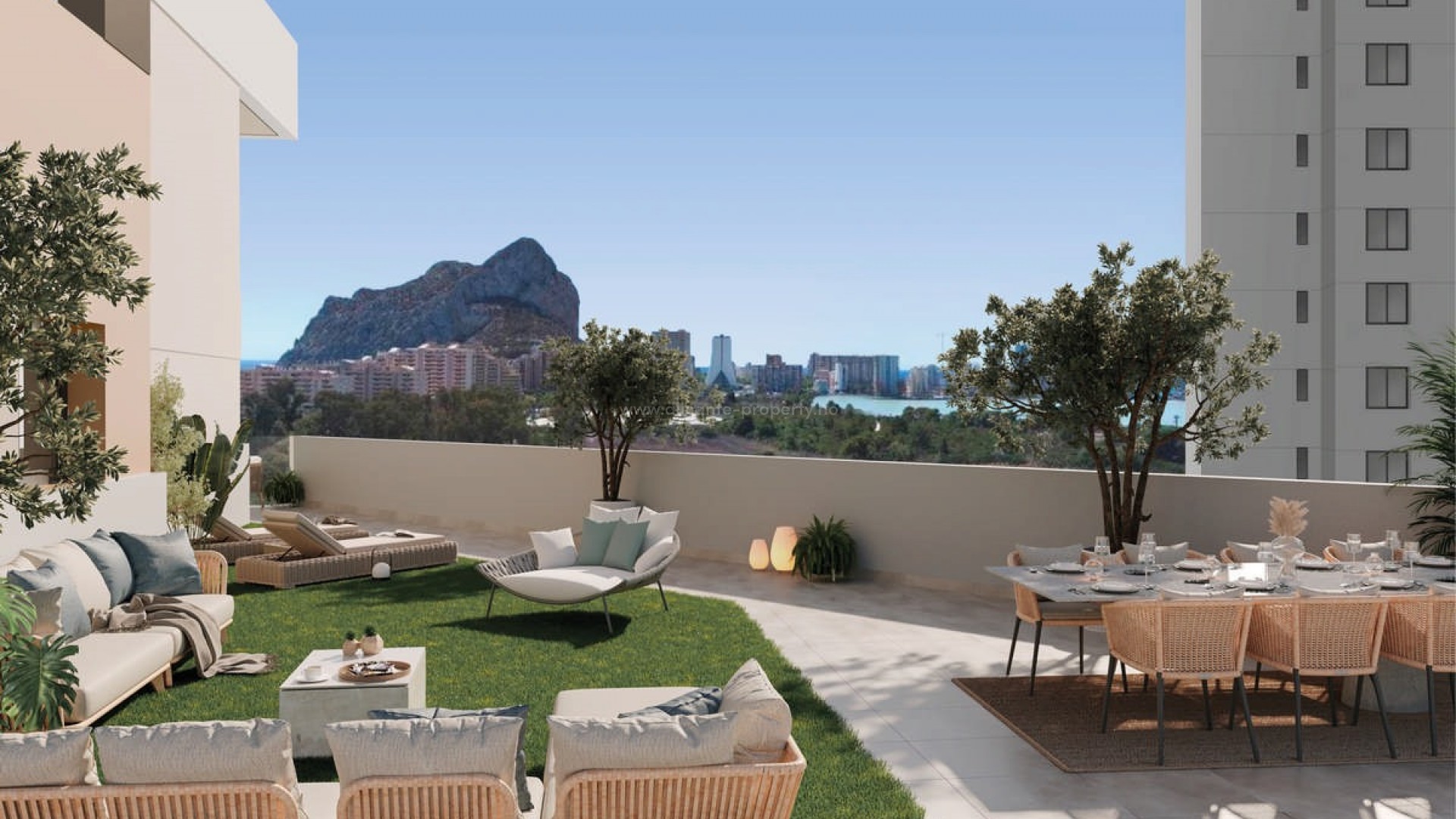Leilighet / leilighet i Calpe Centro