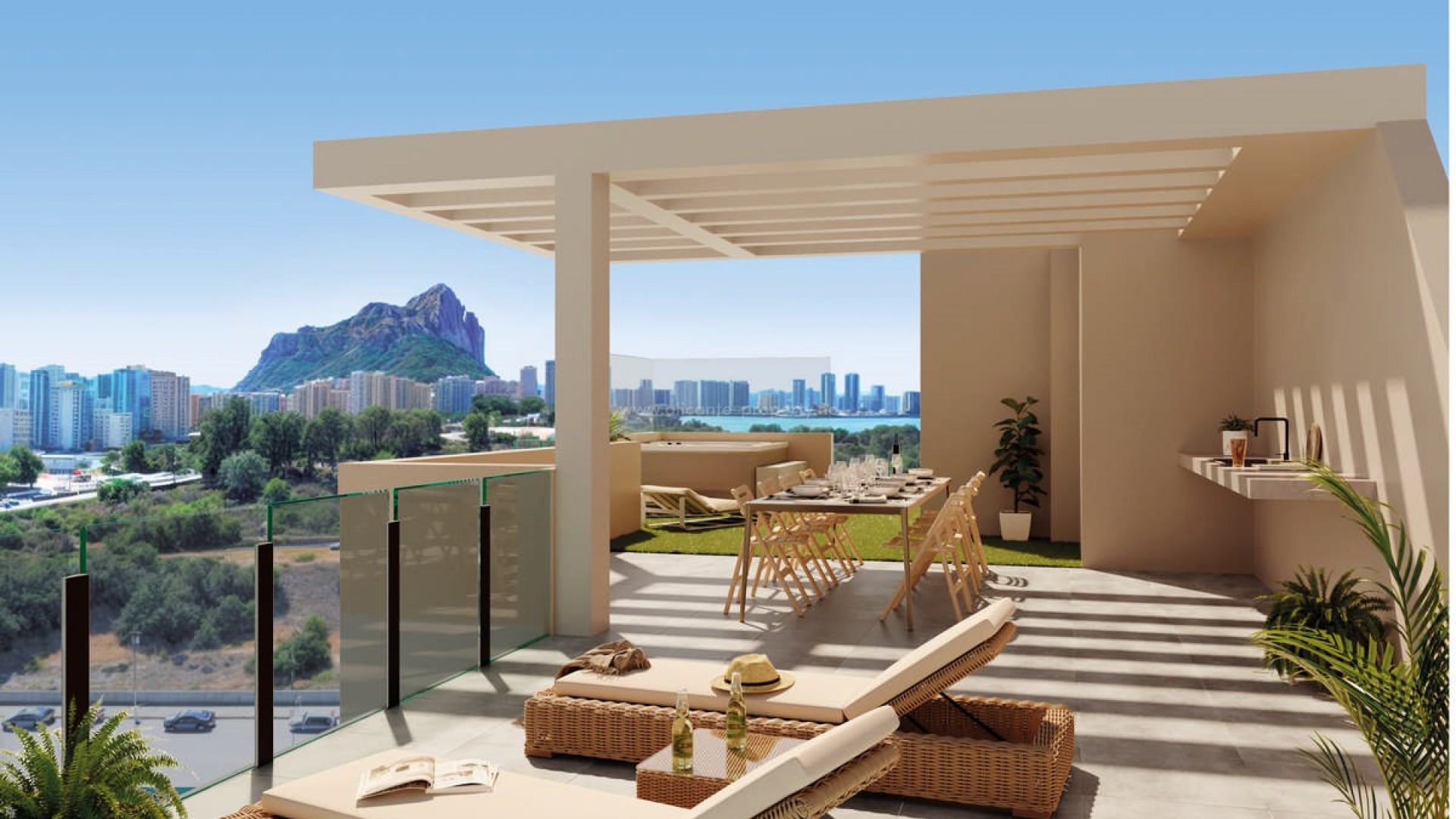 Leilighet / leilighet i Calpe Centro