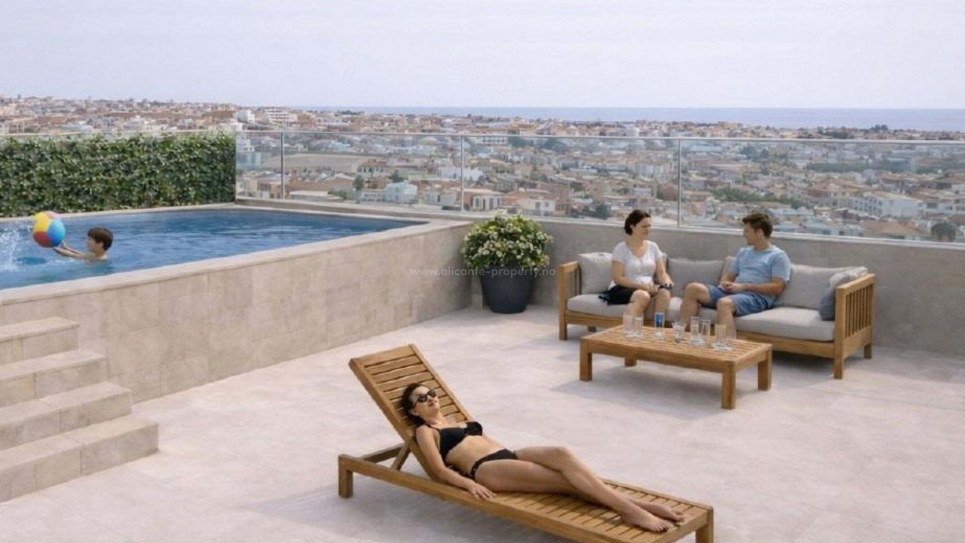 Leilighet / leilighet i Center