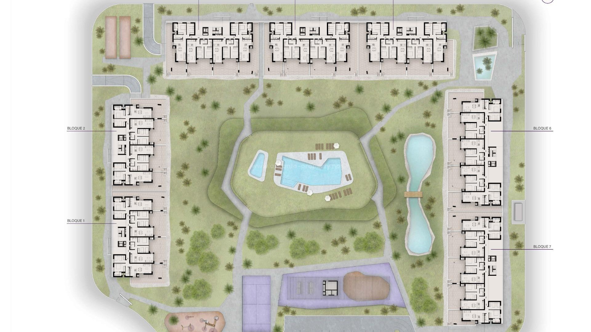 Leilighet / leilighet i La Siesta