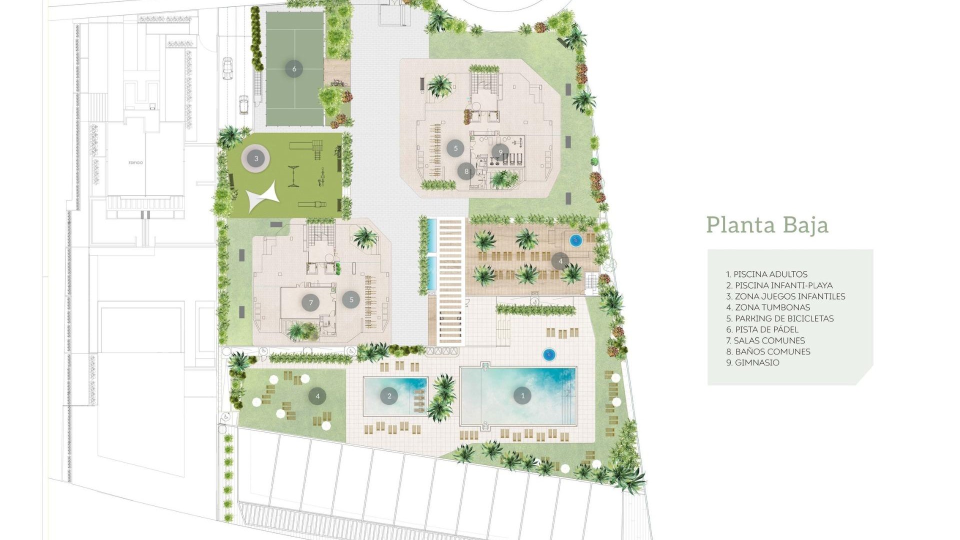 Leilighet / leilighet i Playa Arenal