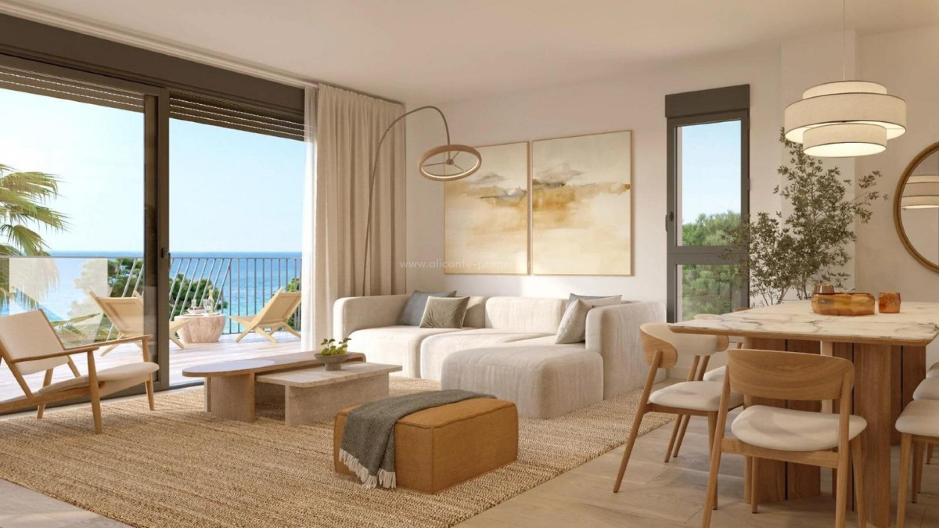 Leilighet / leilighet i Villajoyosa Centro