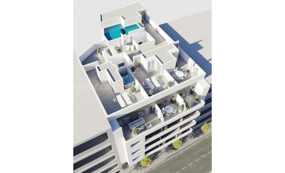 Leilighet / leilighet - Nybygg - Torrevieja - Center