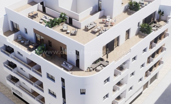 Leilighet / leilighet - Nybygg - Torrevieja - pueblo