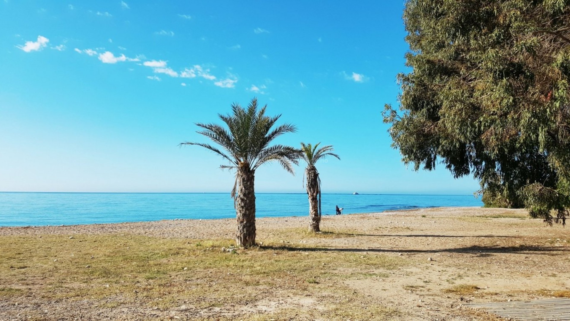 Leiligheter i Villajoyosa 50 meter fra Torres-stranden, felles hager og basseng .  25 minutter til flyplassen i Alicante og 10 min til Benidorm