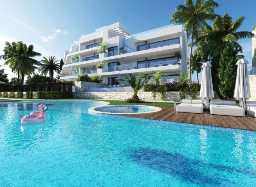 Luxury apartments and penthouses in Las Colinas Golf, Alicante, 3 bedrooms, 3 bathrooms, swimming pool, smart house, terraces and solarium