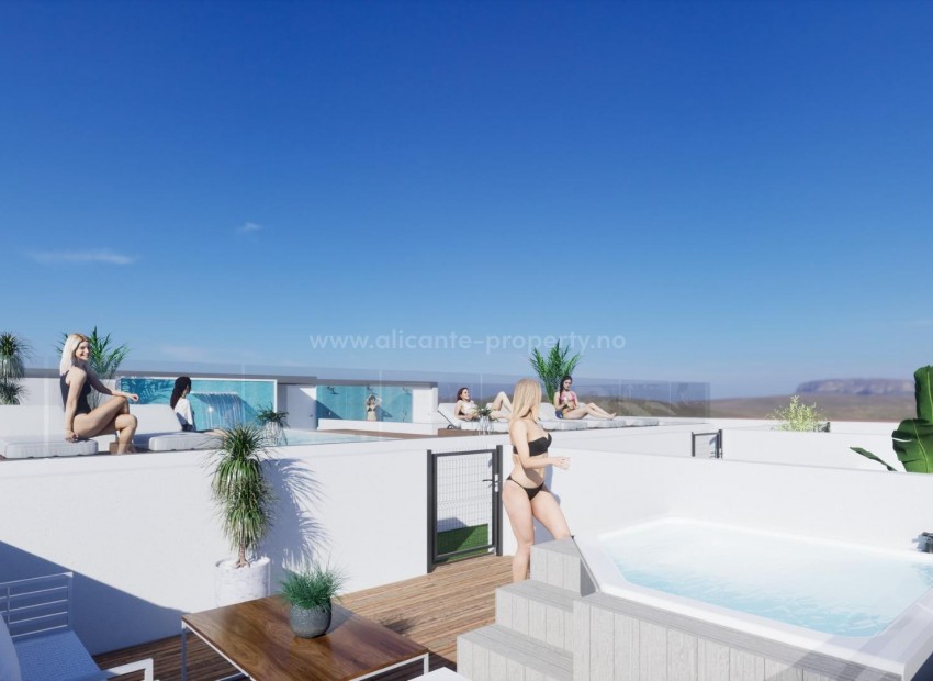 Modern penthouses in Torrevieja at Habaneras, fantastic panoramic views from the heart of Torrevieja, 2 bedrooms, 2 bathrooms