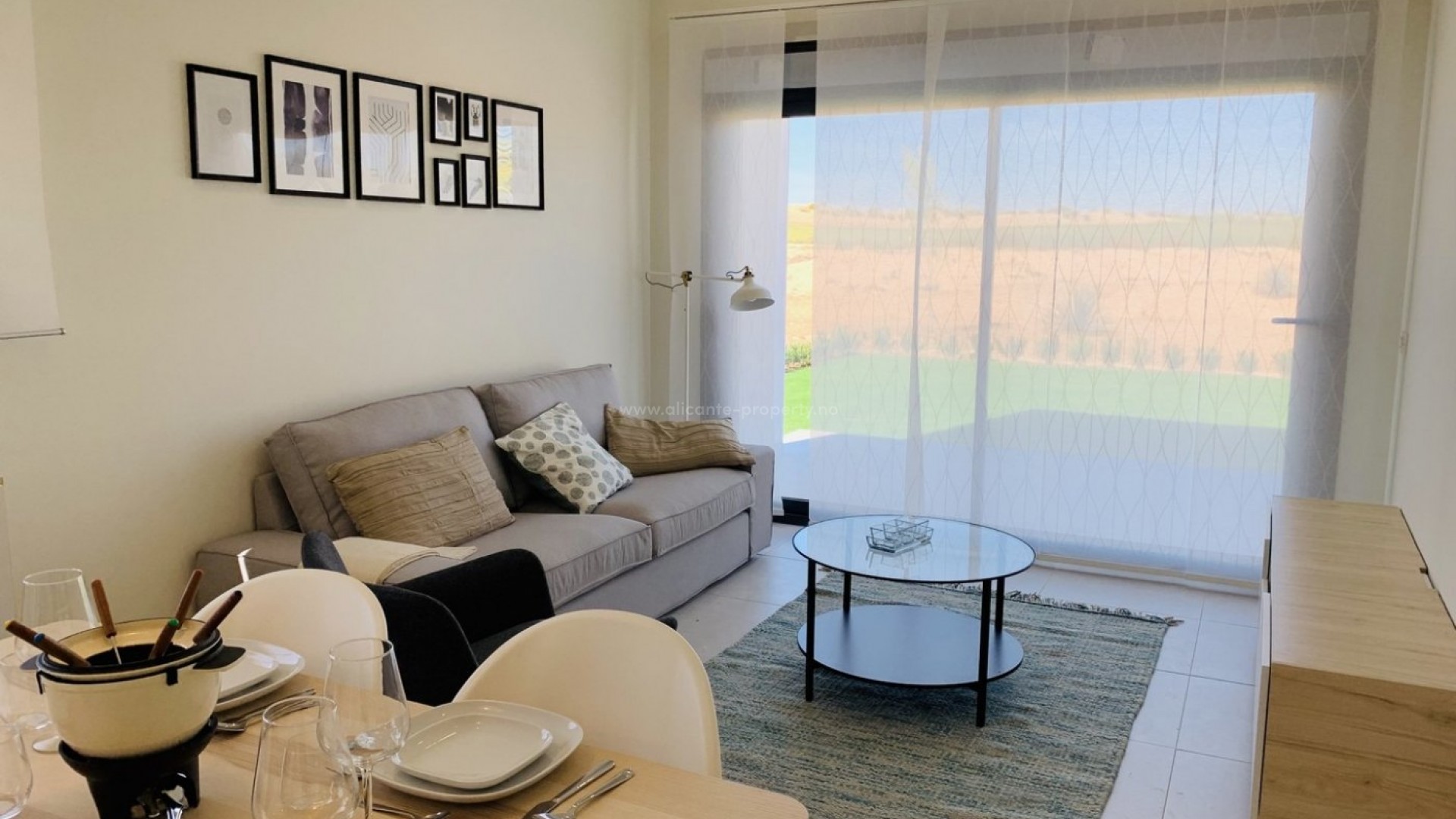 New apartments in Condado de Alhama Golf course, two bedrooms and two bathrooms with golf view. ALHAMA SIGNATURE GOLF, a fabulous 18-hole golf course.