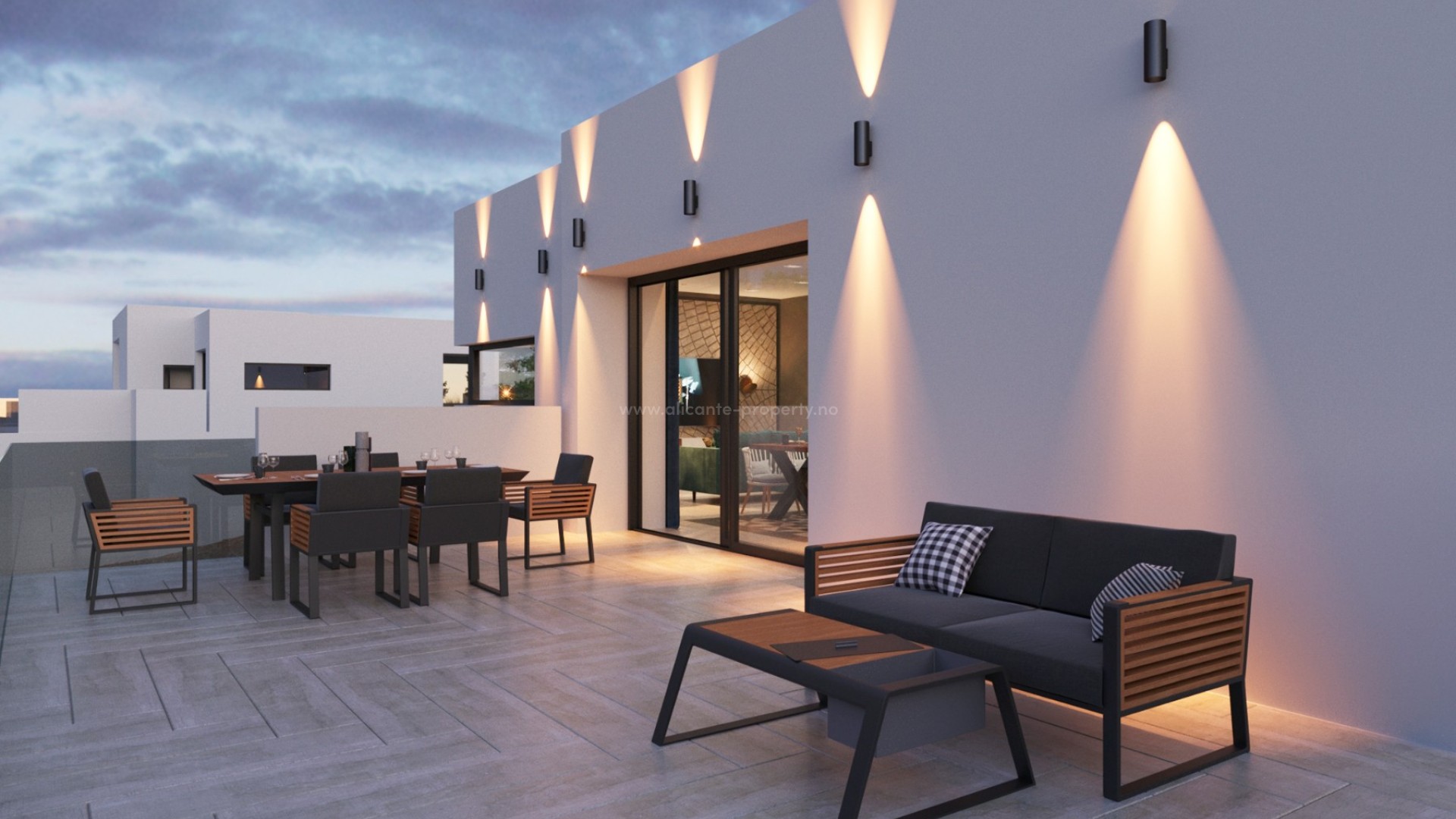 Nybygget luksus-villa I Las Colinas Golf, Alicante-provinsen bare 40min fra Alicante flyplass,3 soverom, 3 bad, privat basseng, stor terrasse