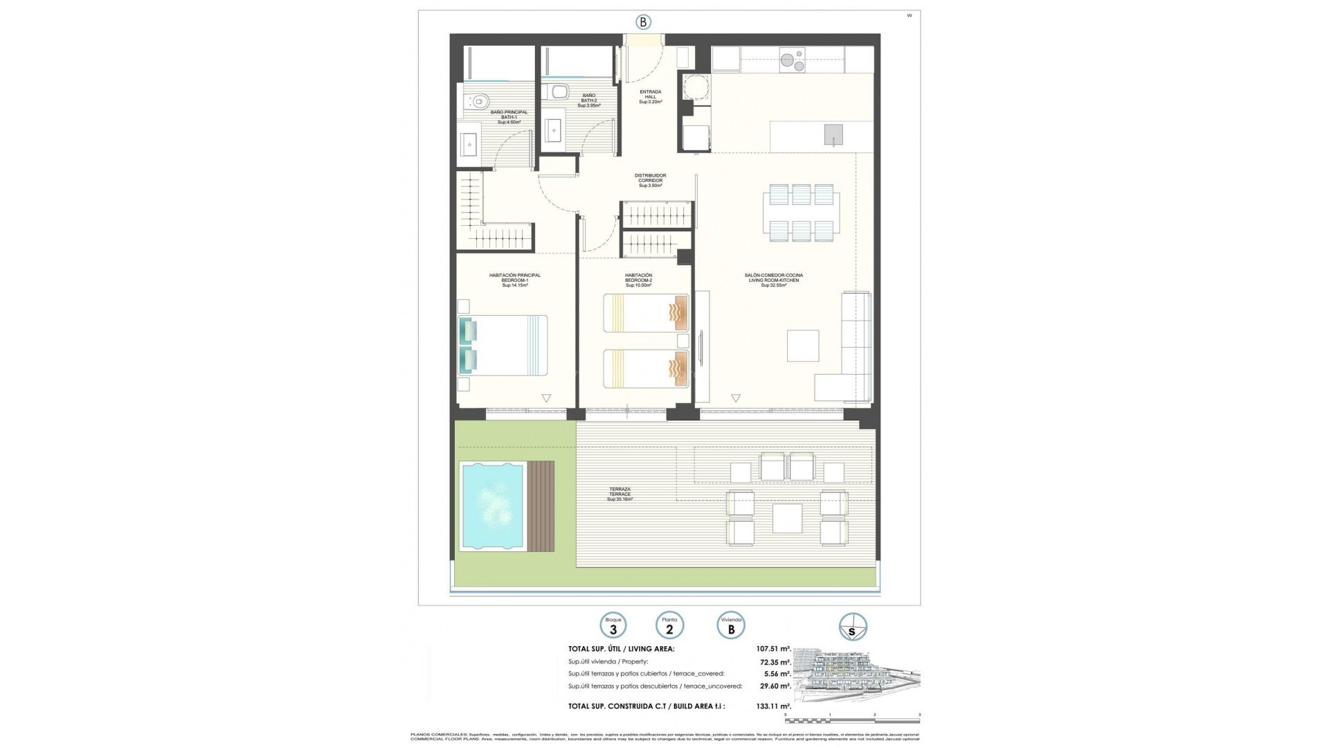 Residential complex in Finestrat with sea view, villas, apartments/penthouses, duplex, Many different types of housing, Communal swimming pool 200 m²,