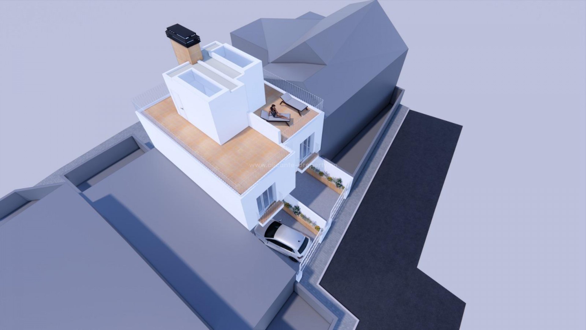 Town House in La Azohía