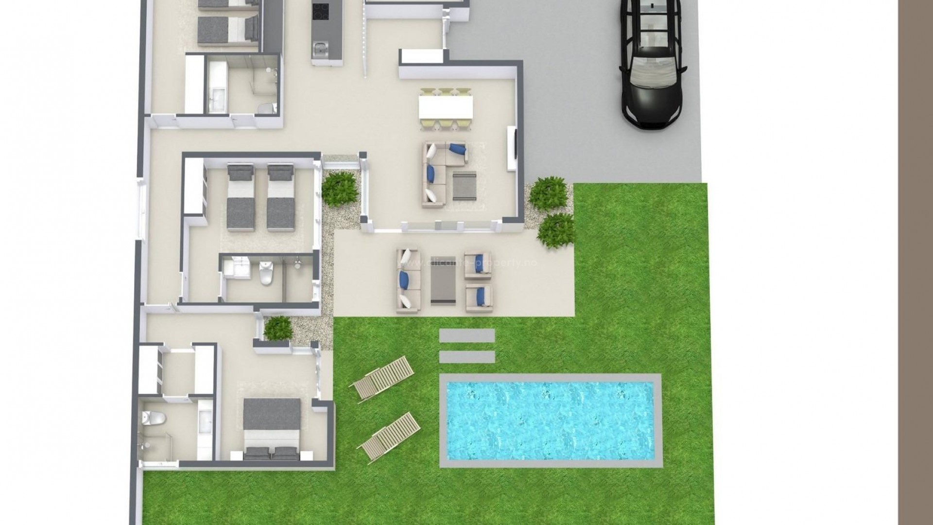 Villa en Altaona Golf