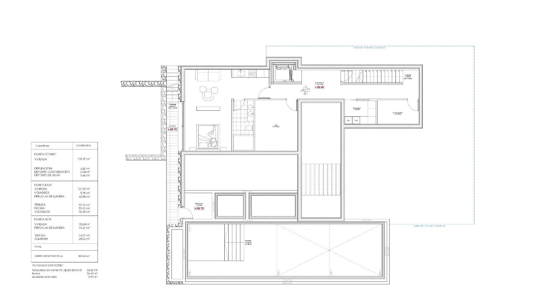 Villa en Cala de la Fustera