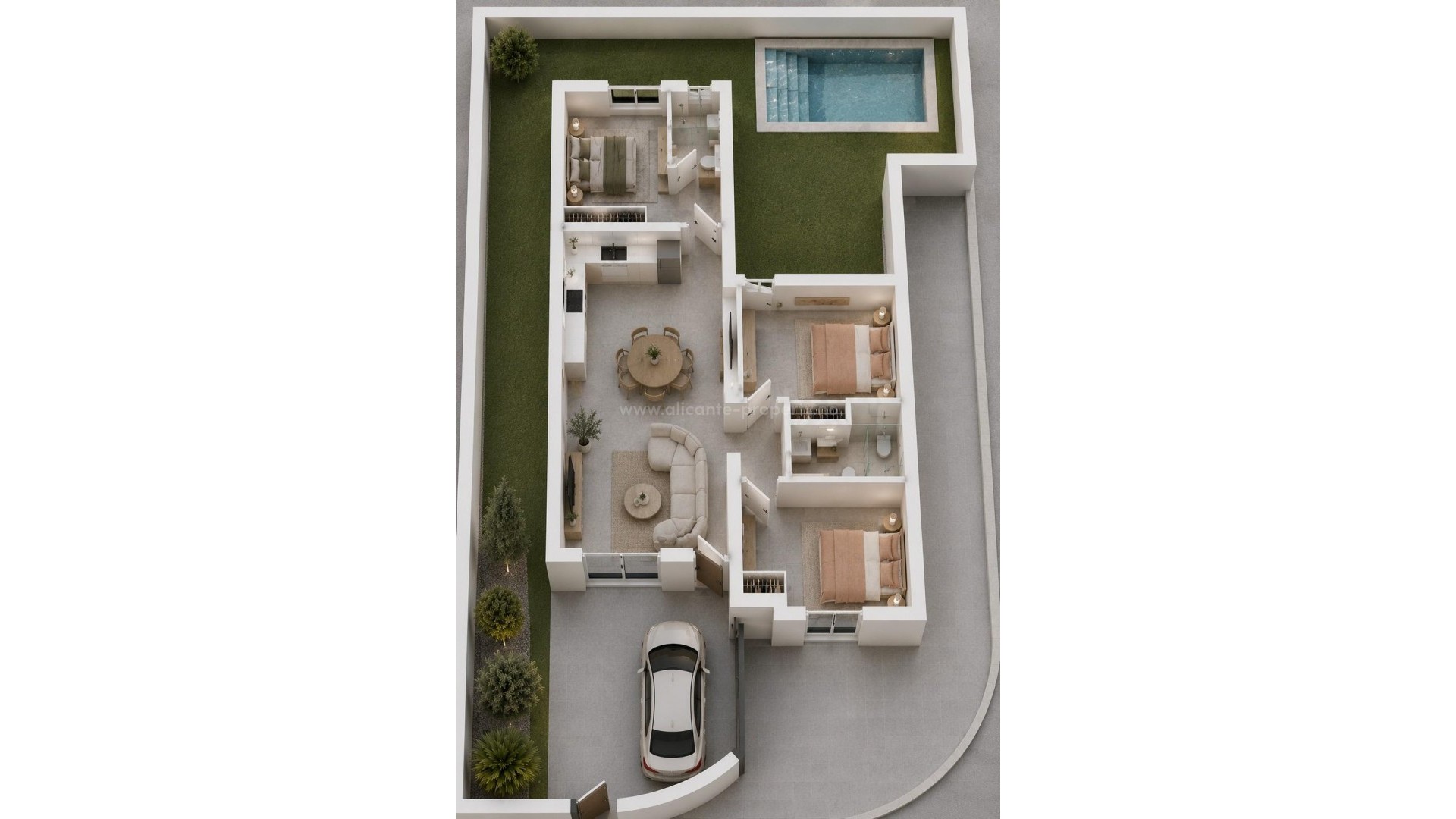 Villa en Country Club