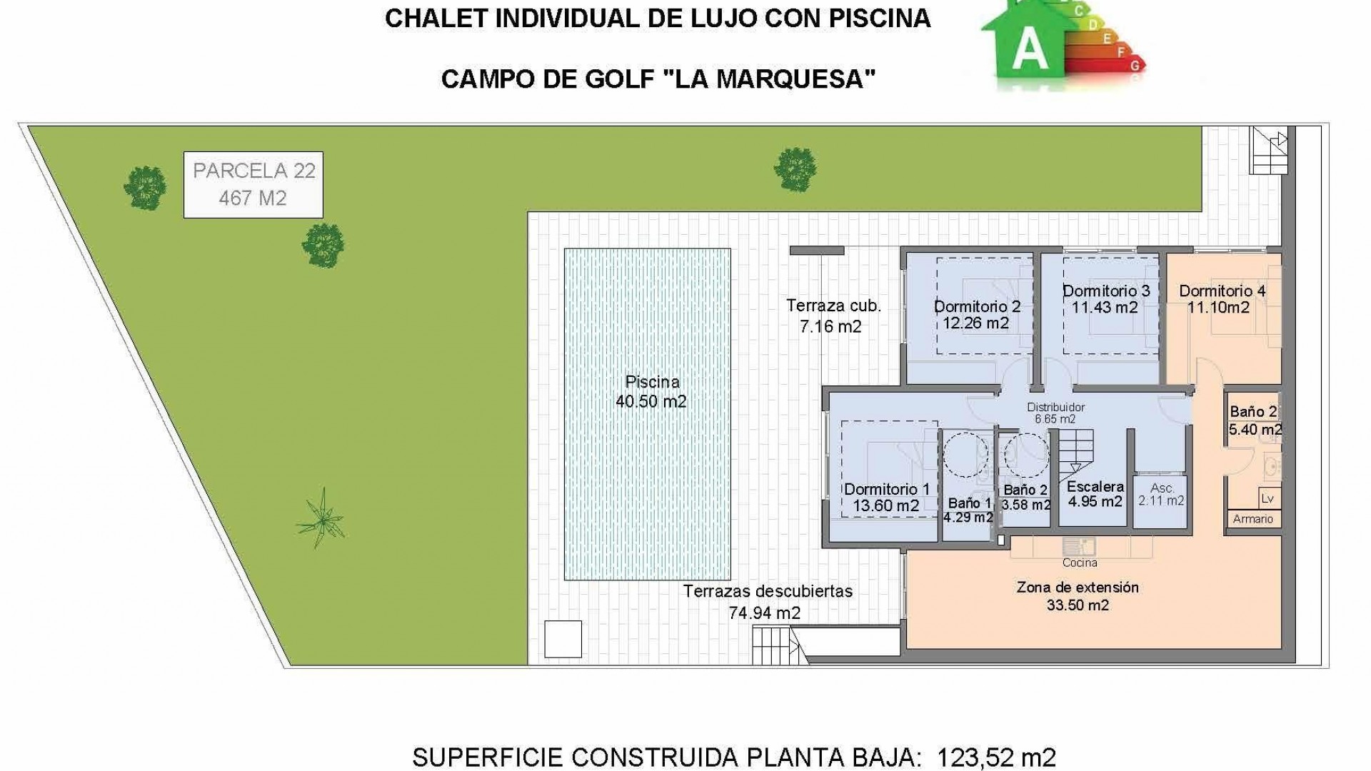 Villa en Golf La Marquesa (Ciudad Quesada)