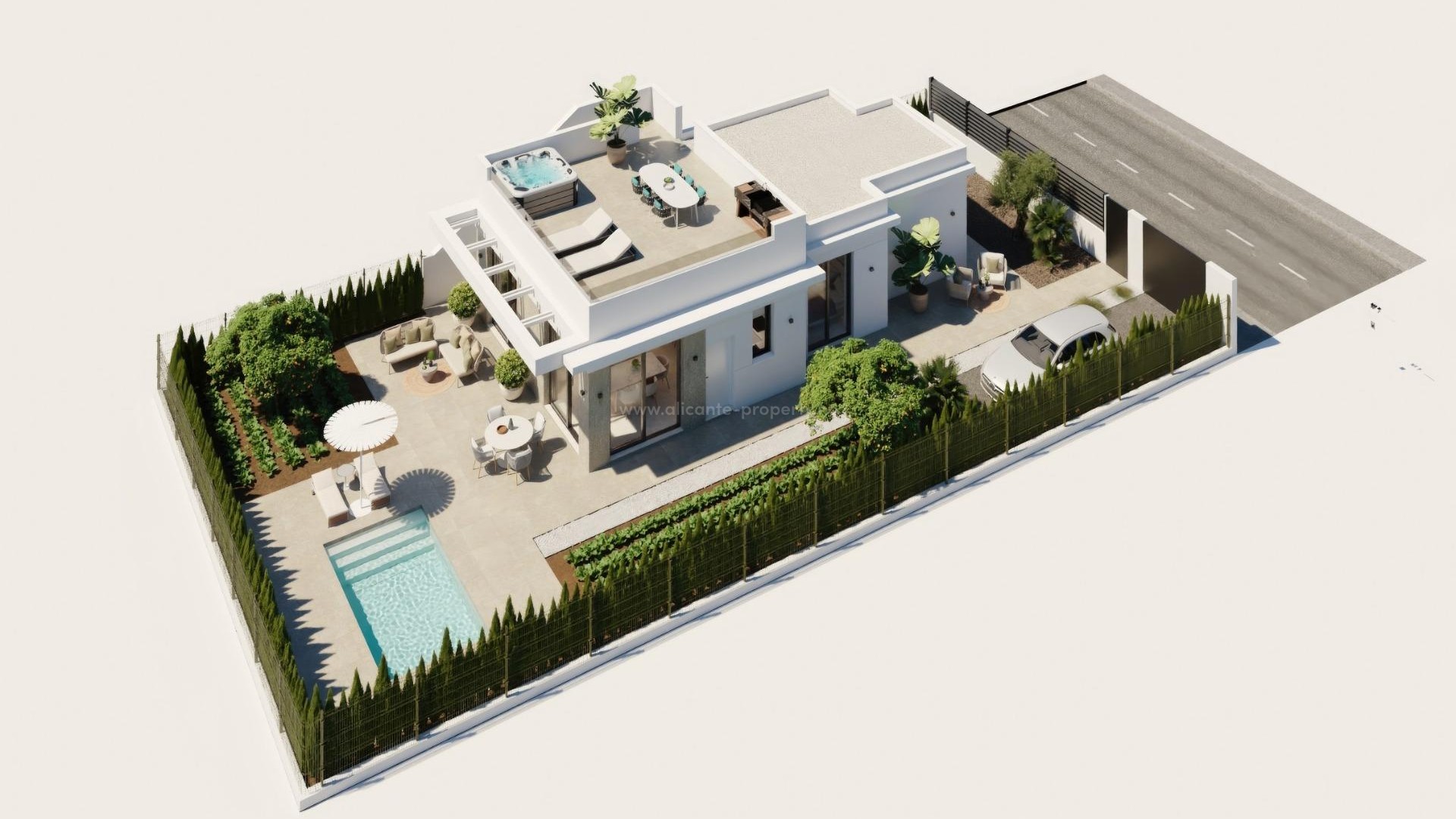 Villa en Hacienda Del Álamo Golf