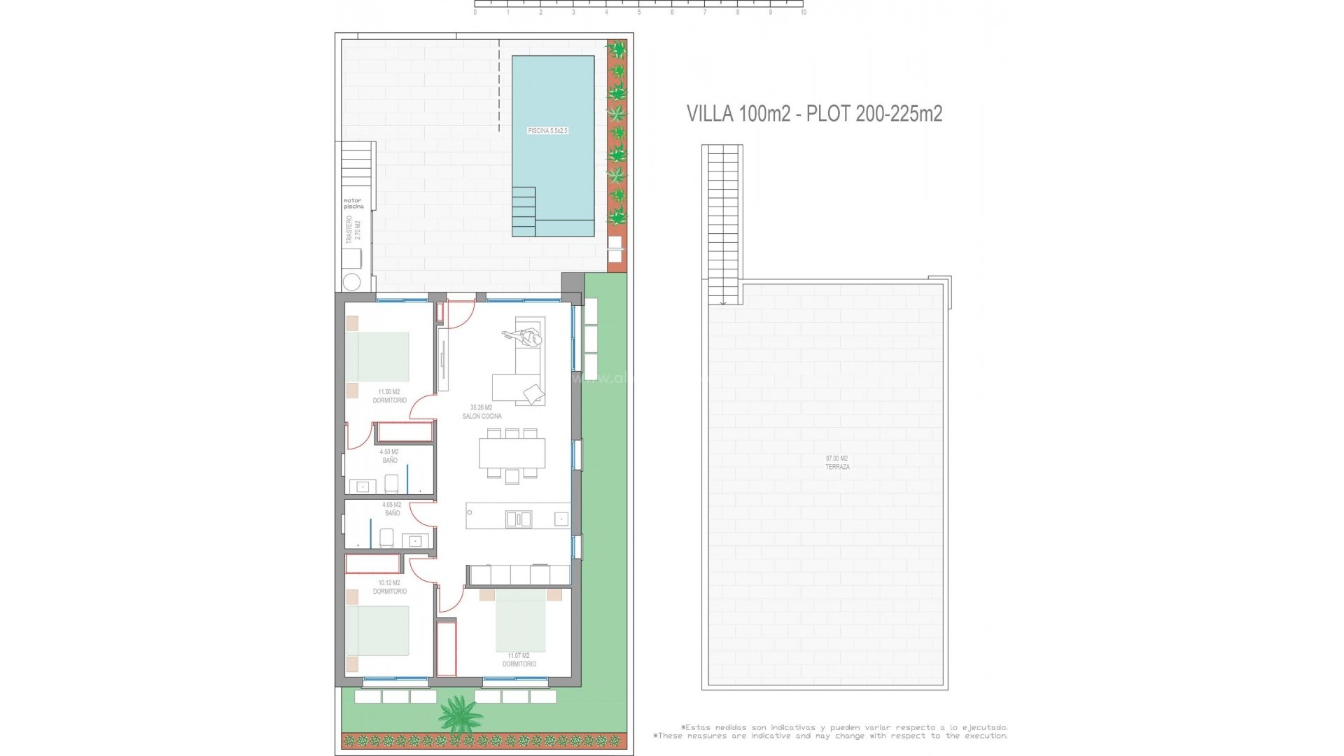 Villa en Parque del doce