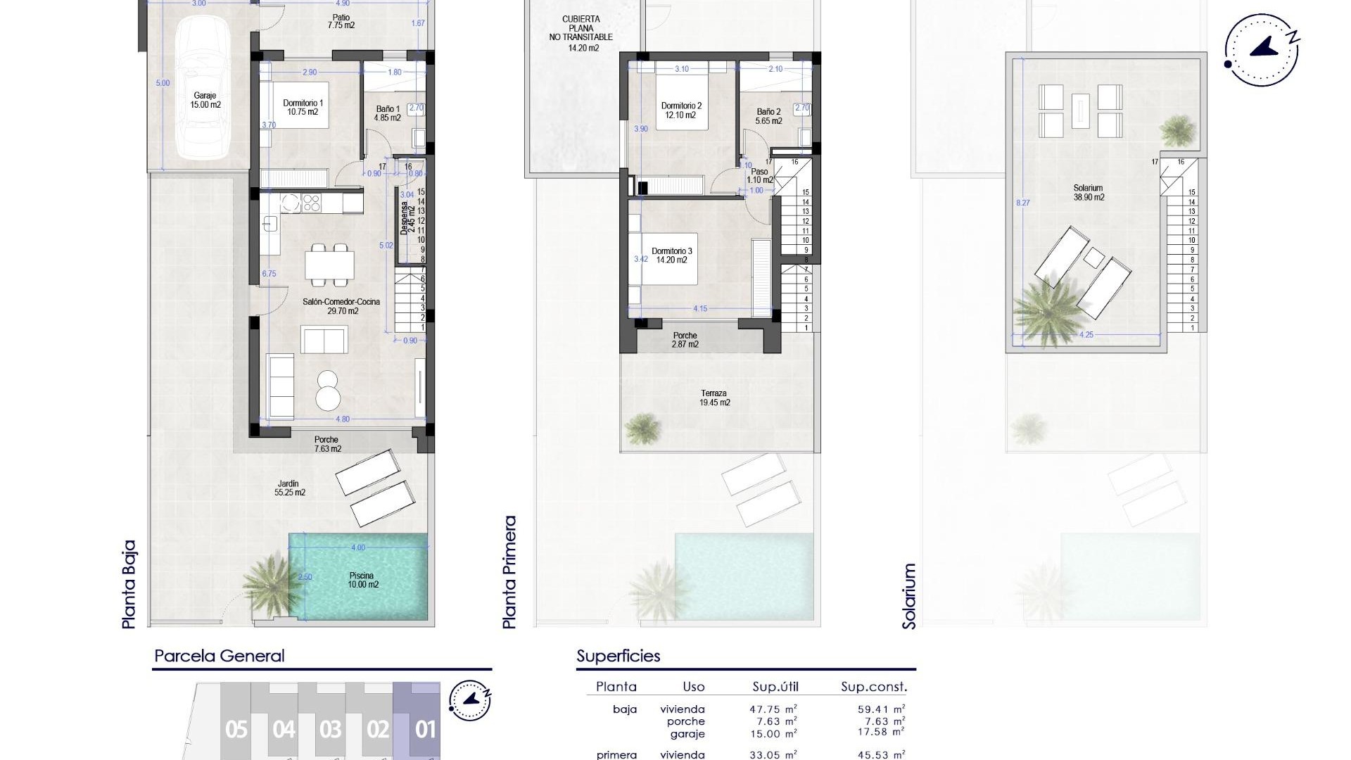 Villa en Polideportivo