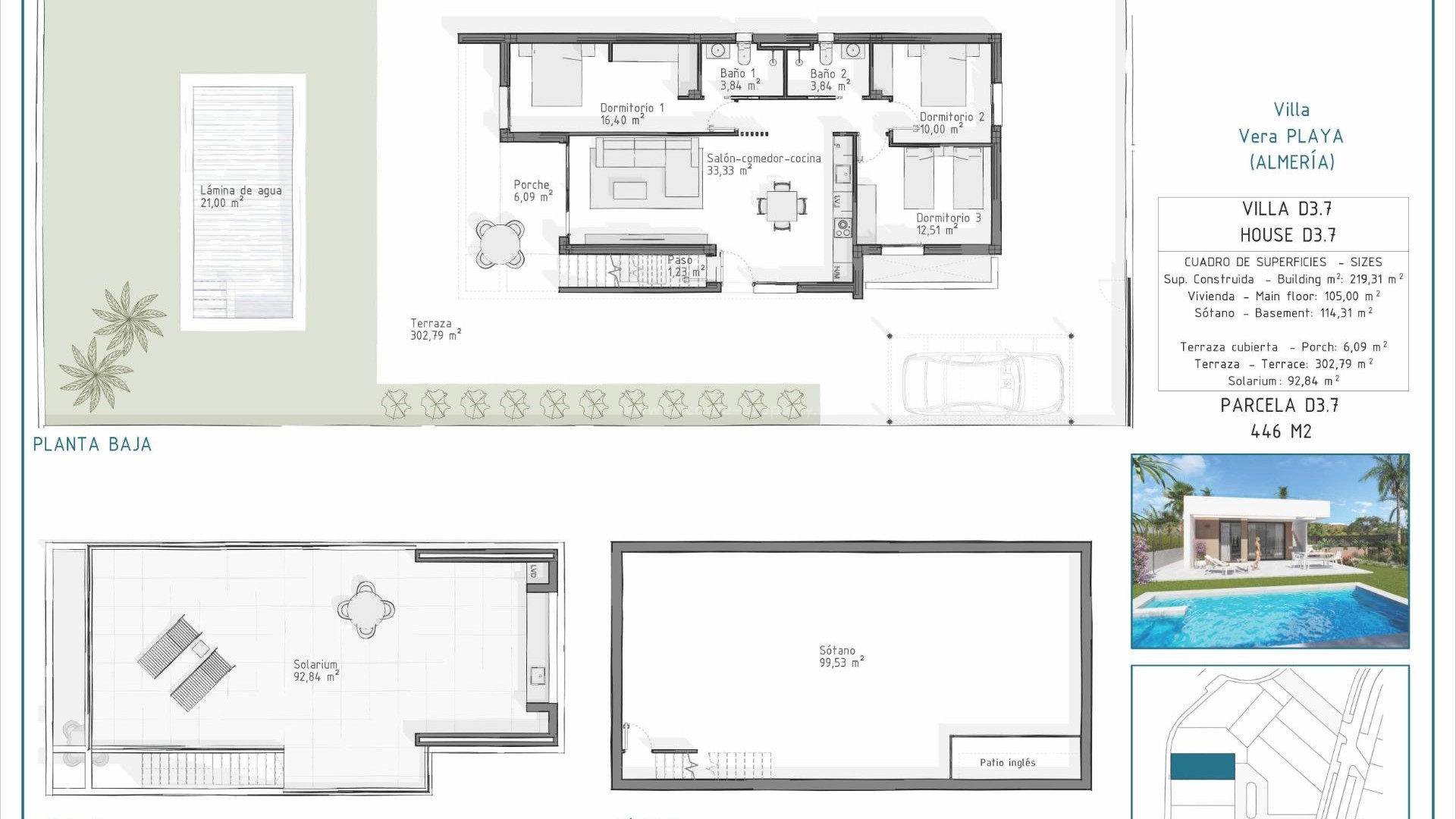 Villa en Pueblo Salinas