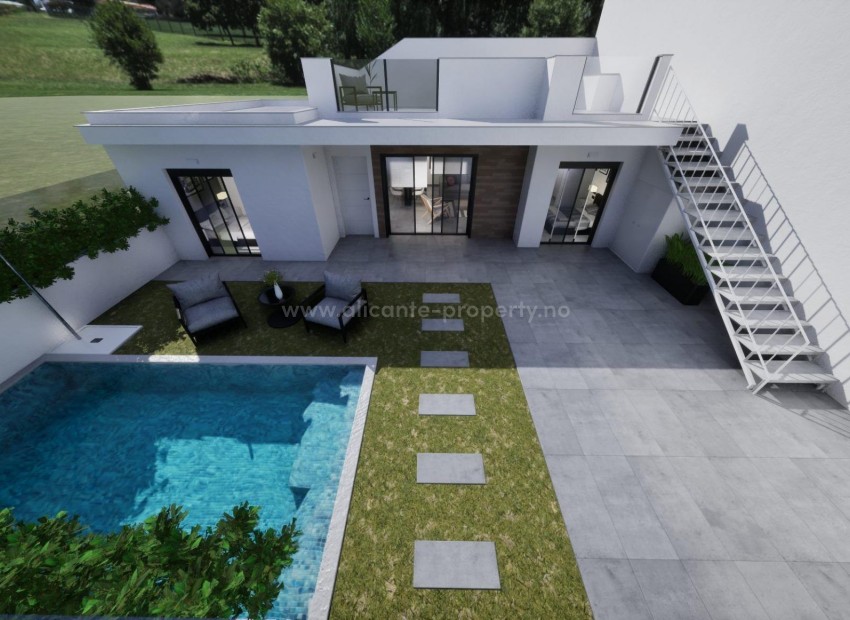 Villa en pueblo