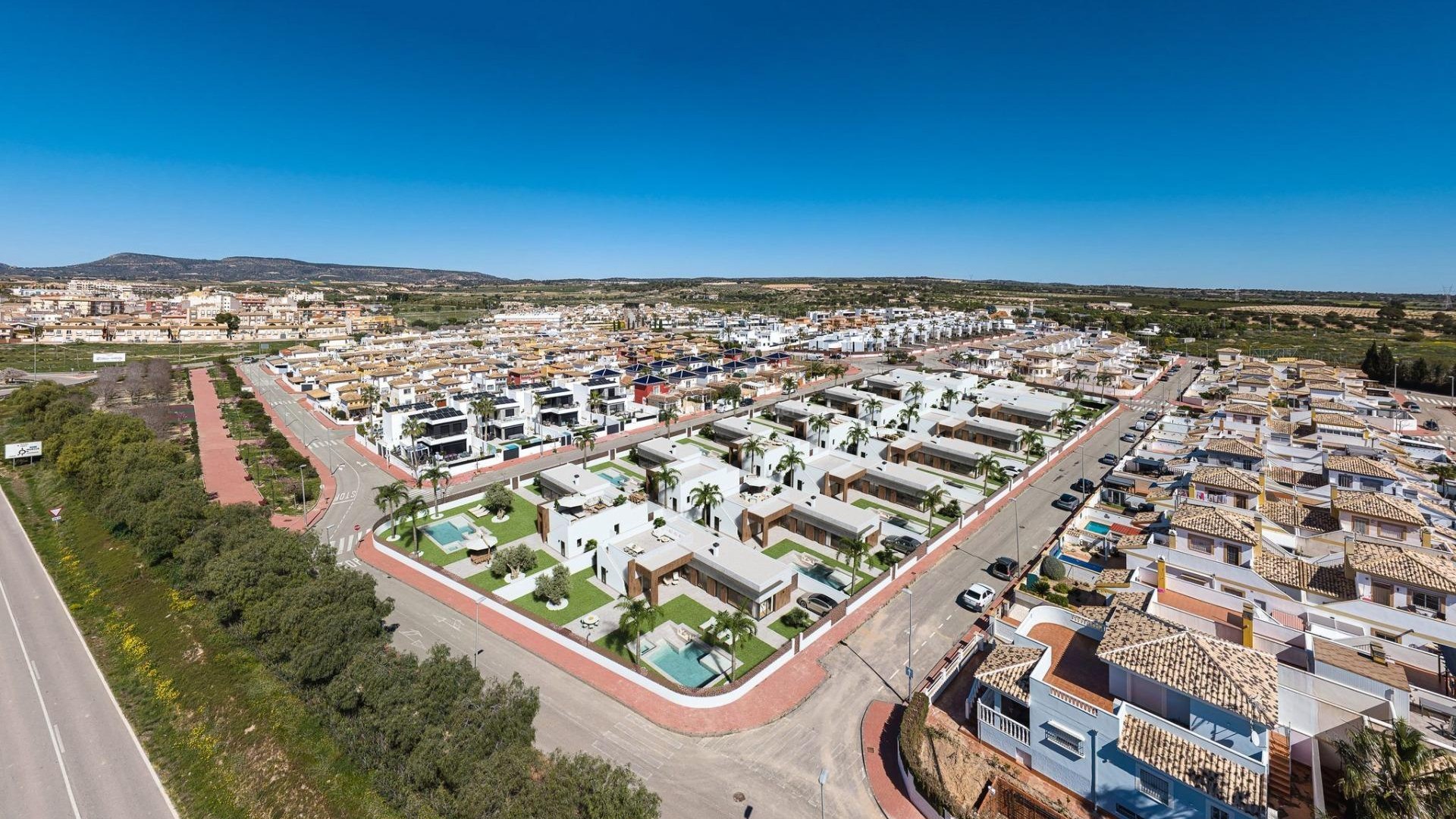 Villa en pueblo