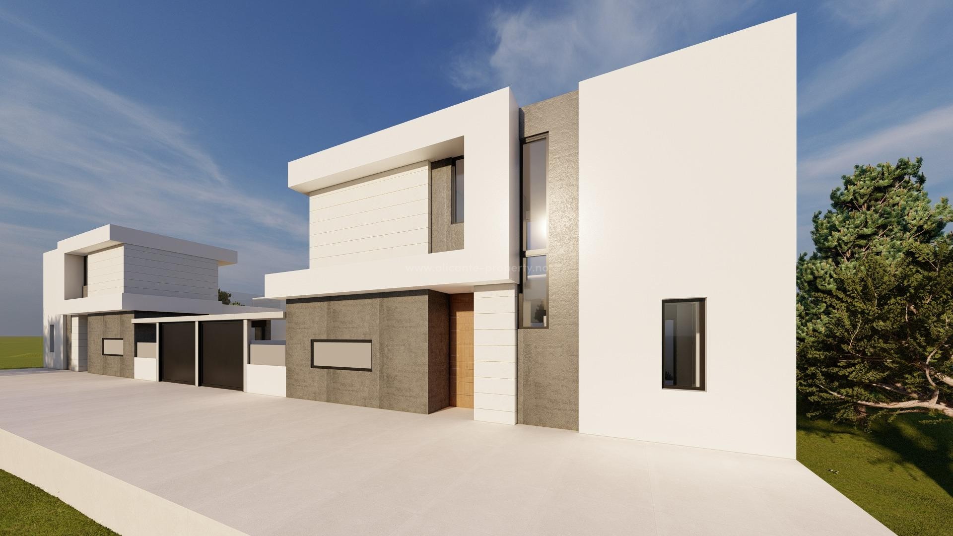 Villa en pueblo