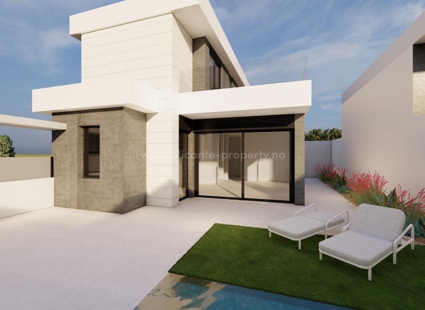 Villa en pueblo