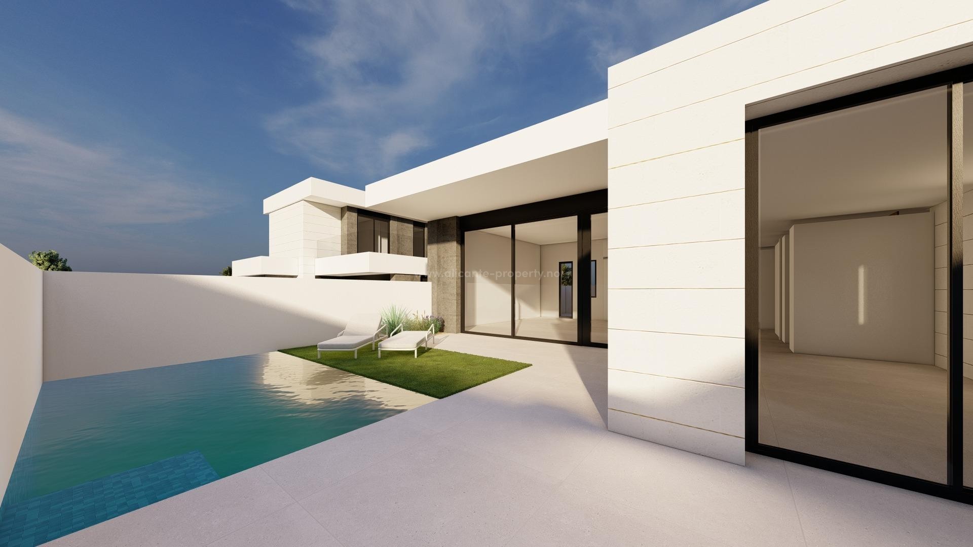 Villa en pueblo