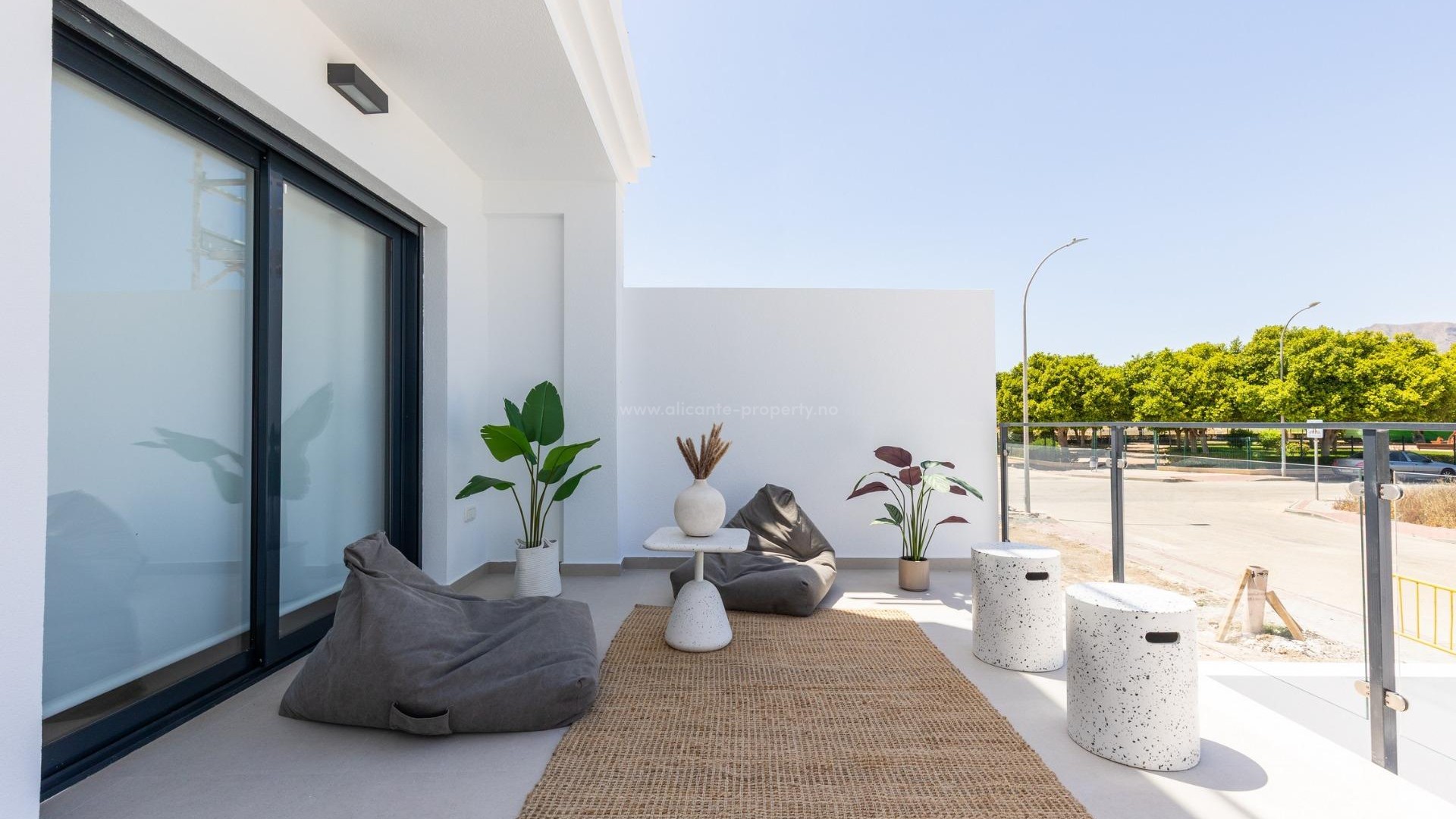 Villa en pueblo