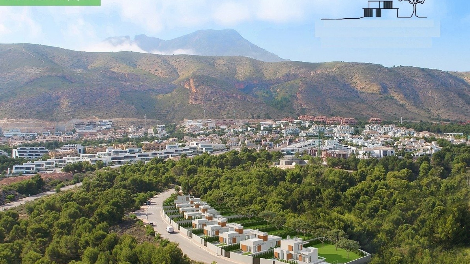 Villa en Sierra cortina