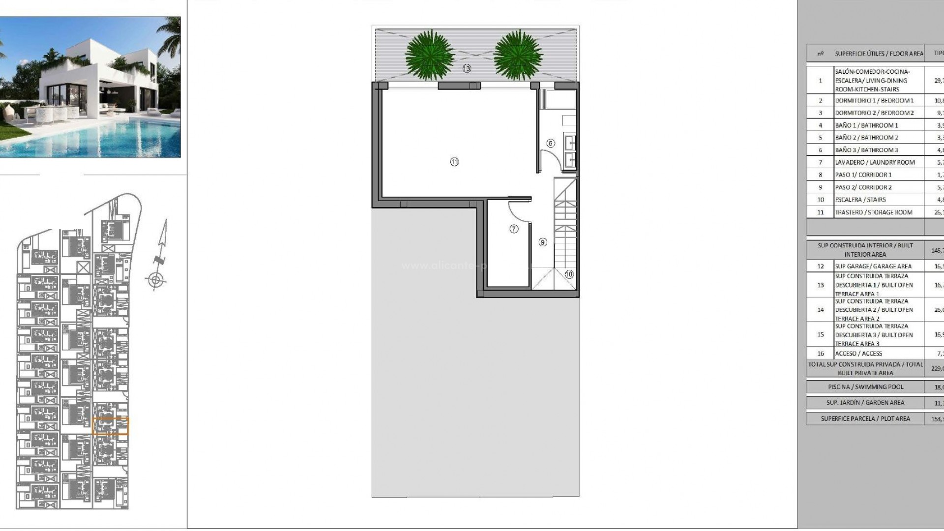Villa en Sierra cortina