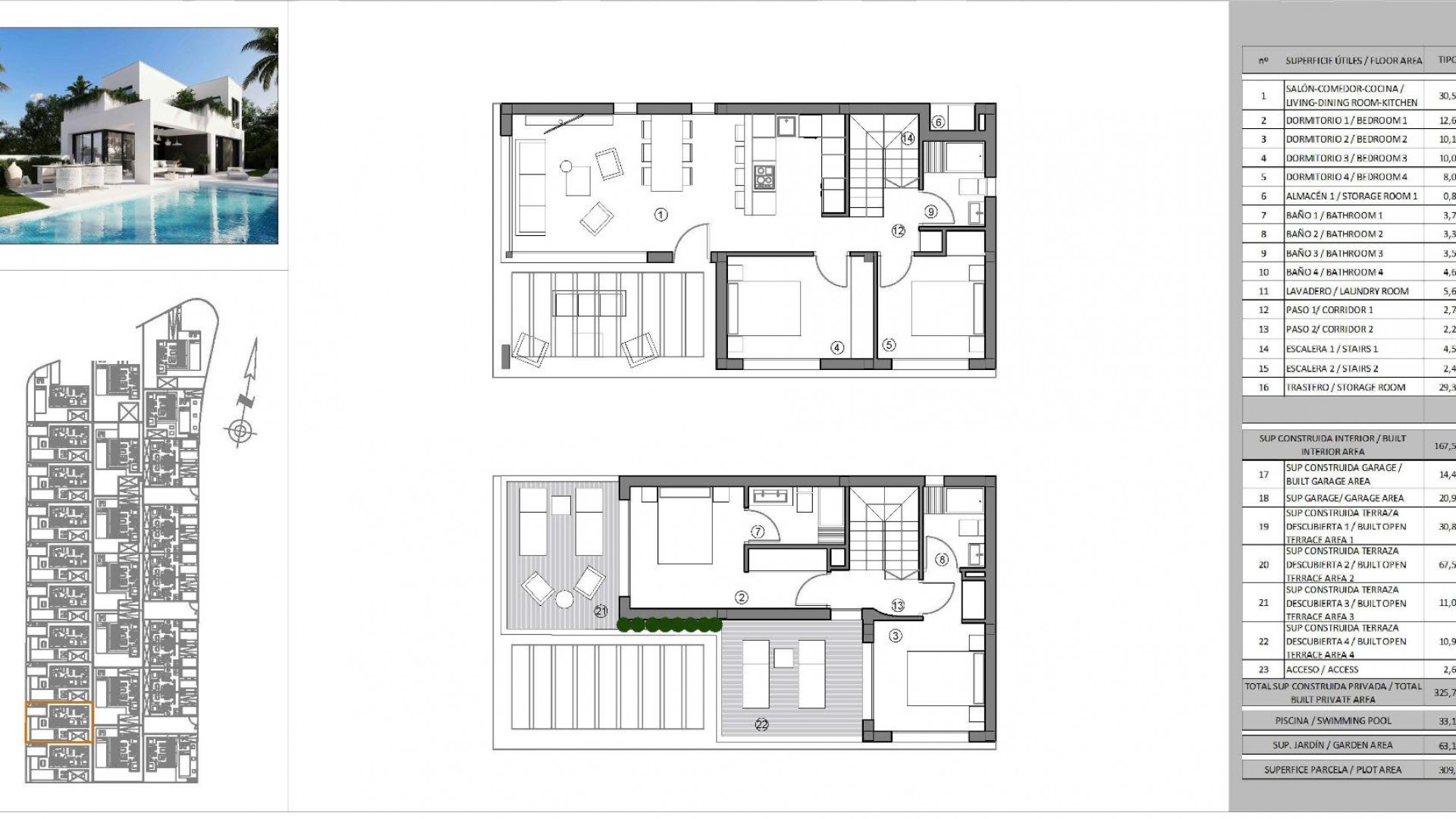 Villa en Sierra cortina