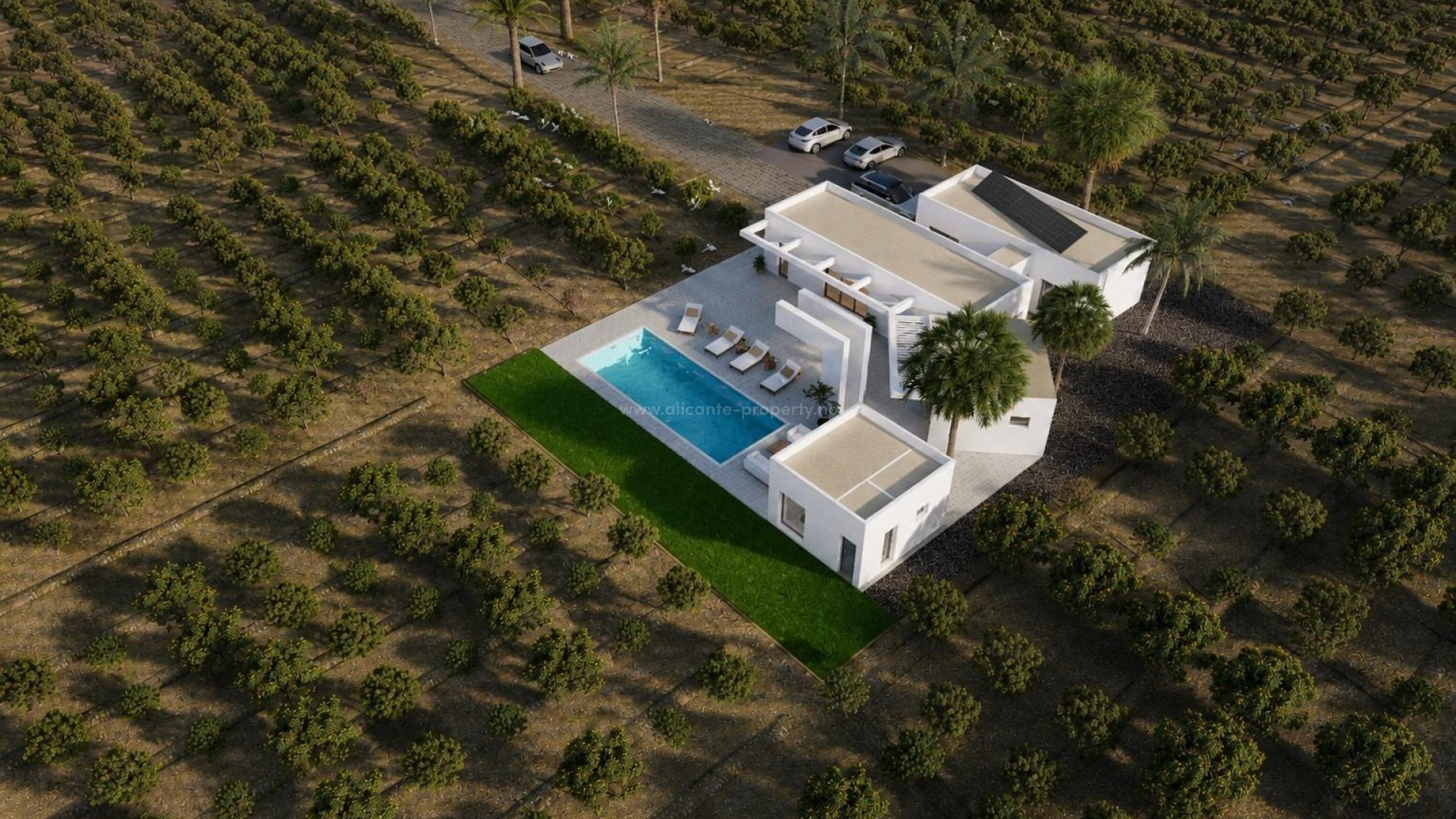 Villa in alta