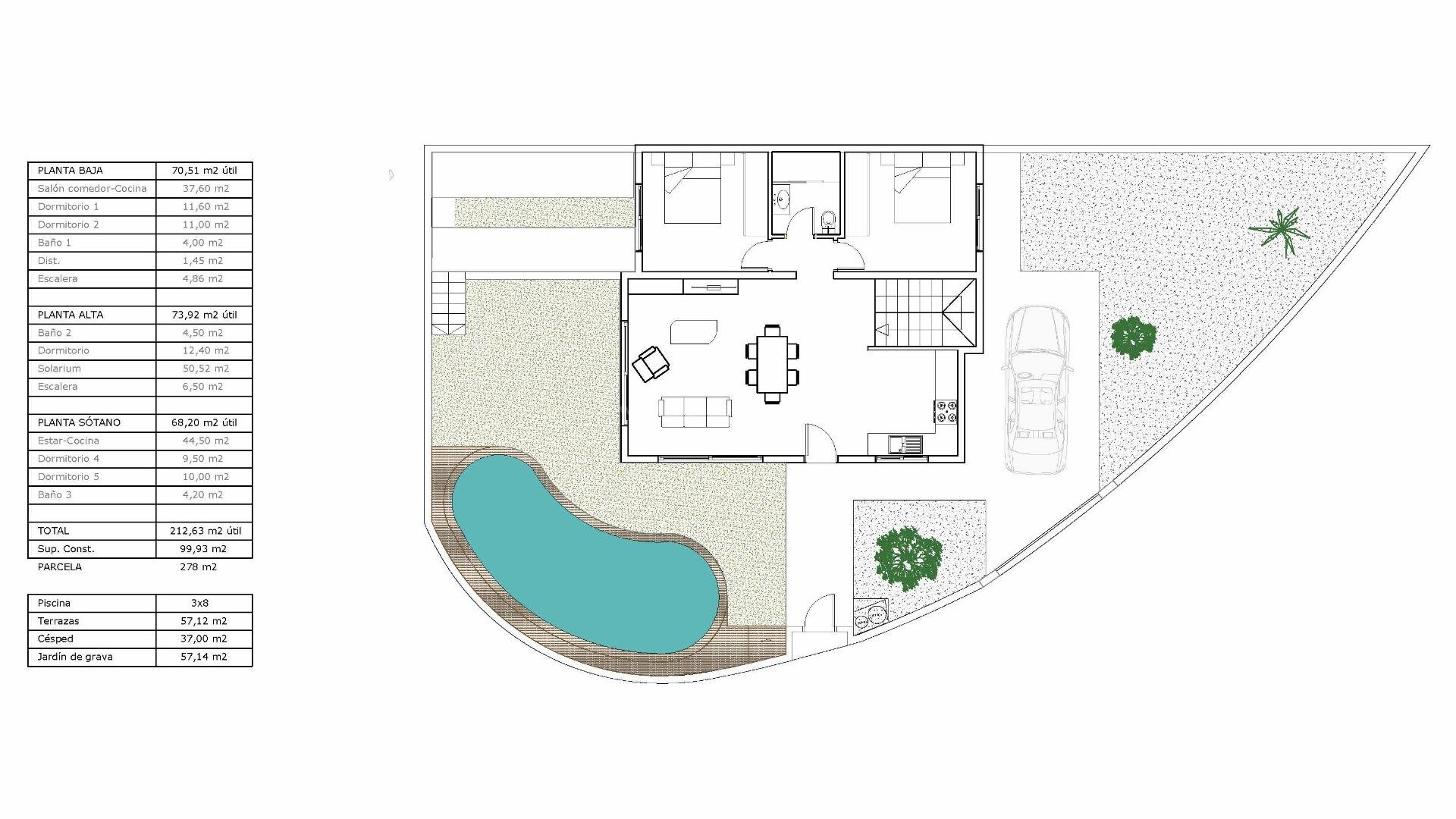 Villa in Golf La Marquesa (Ciudad Quesada)