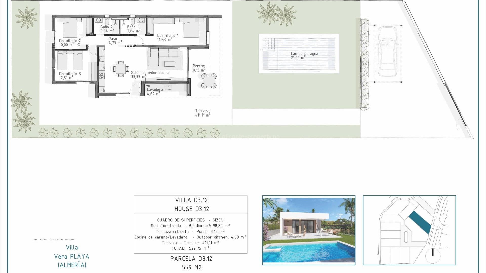 Villa in Pueblo Salinas