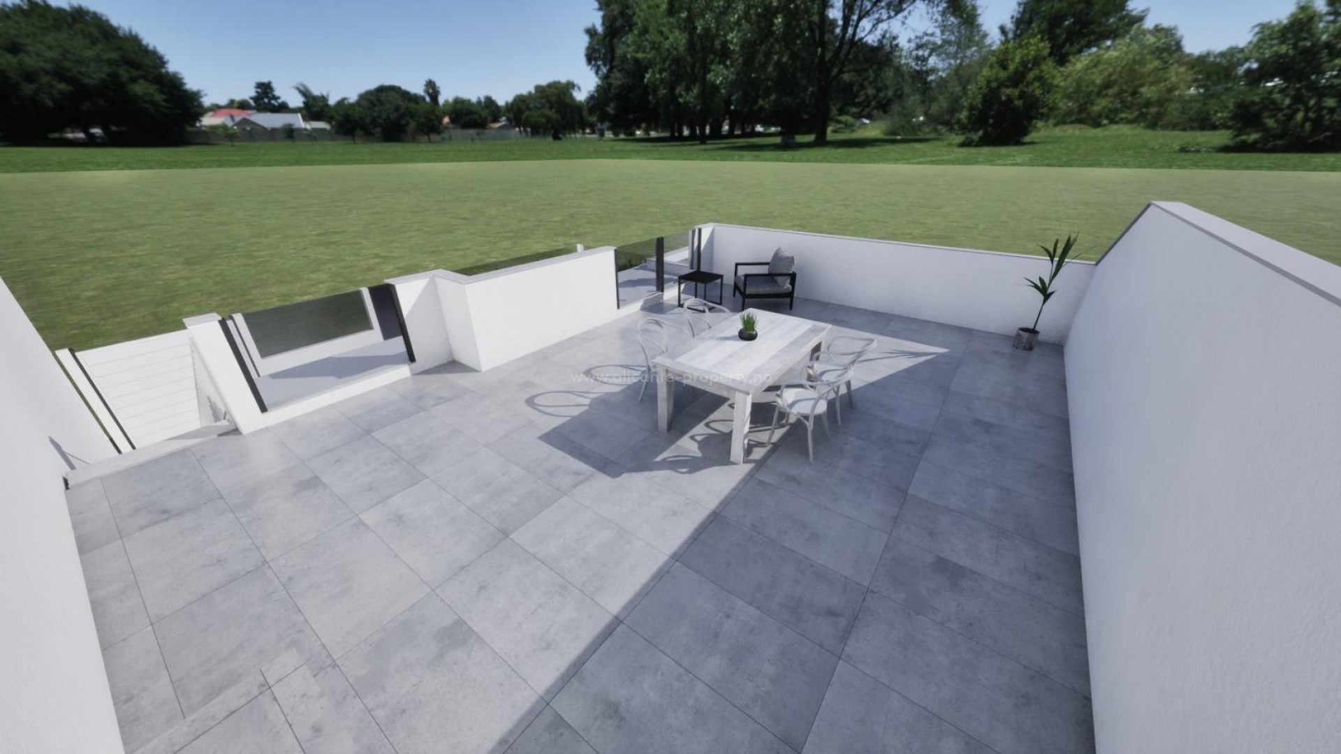 Villa in pueblo