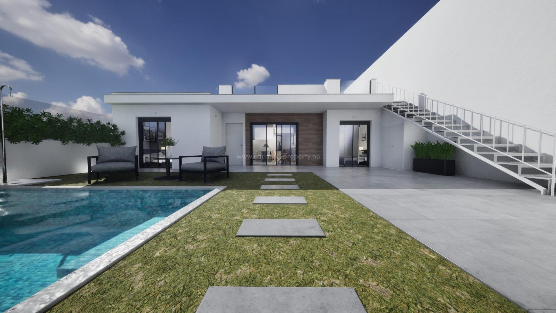 Villa in pueblo